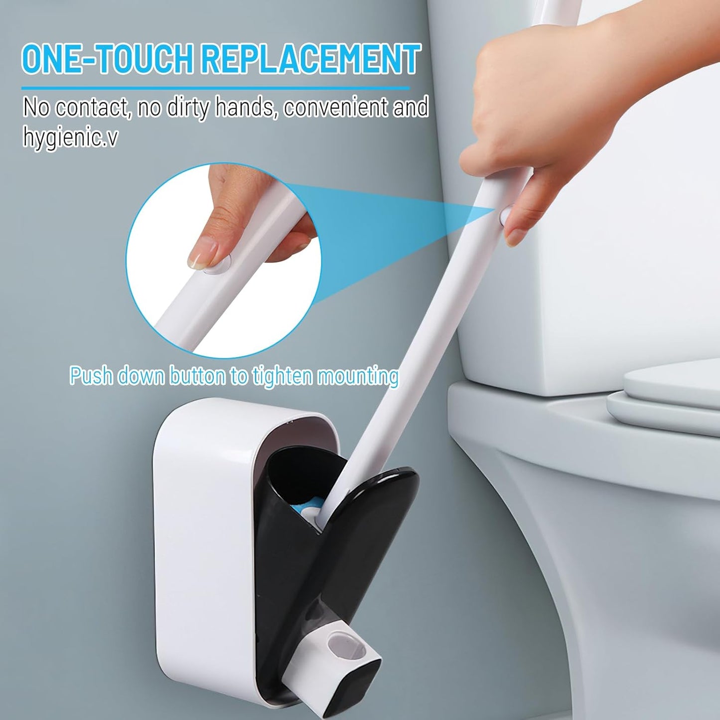 Toilet Brush Kit Brush