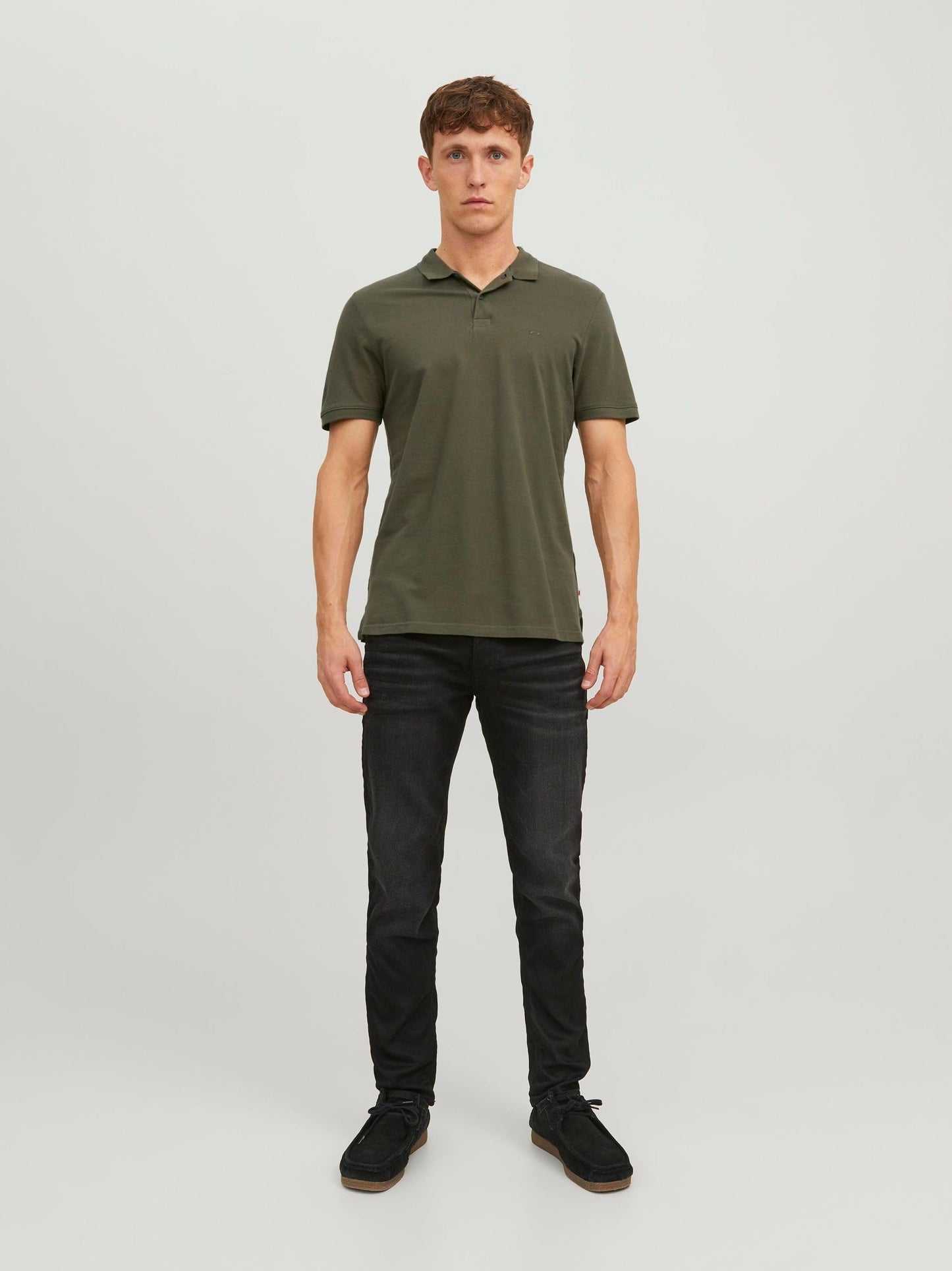Jack & Jones Polo Uomo XL Verde 12136516/jjebasic Primavera Estate 2018 - Medaid International