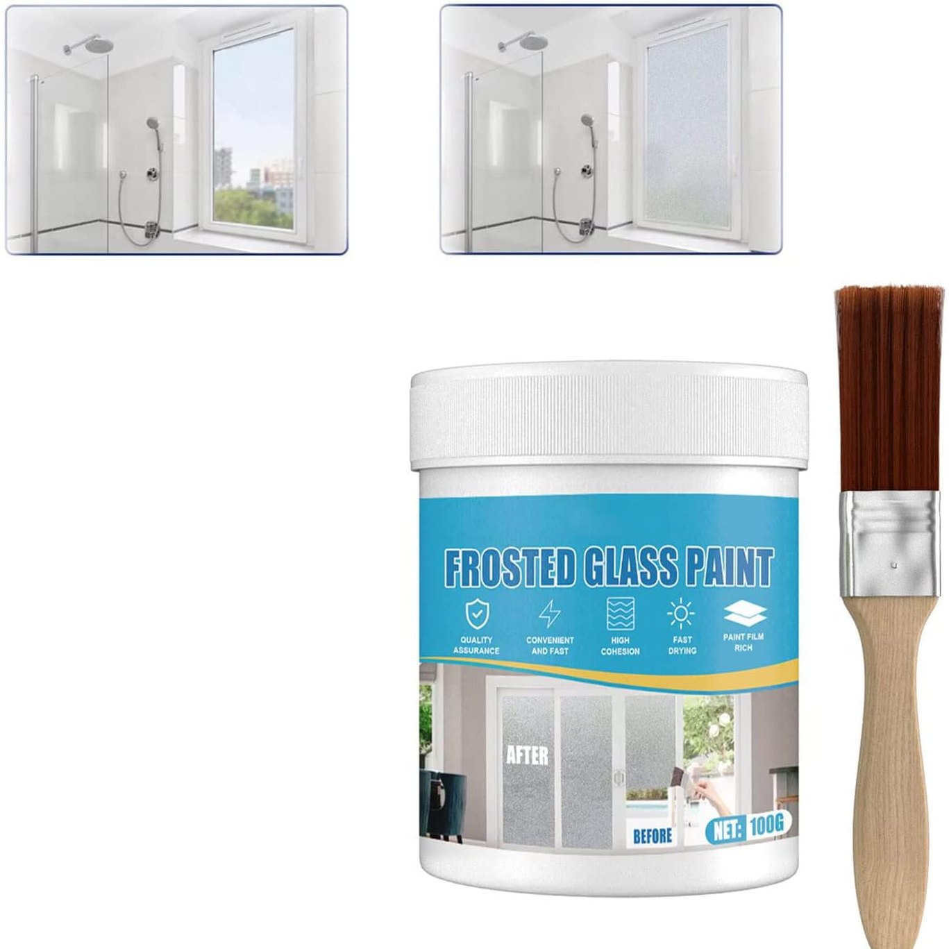 Frosted Glass Paint -Waterproof