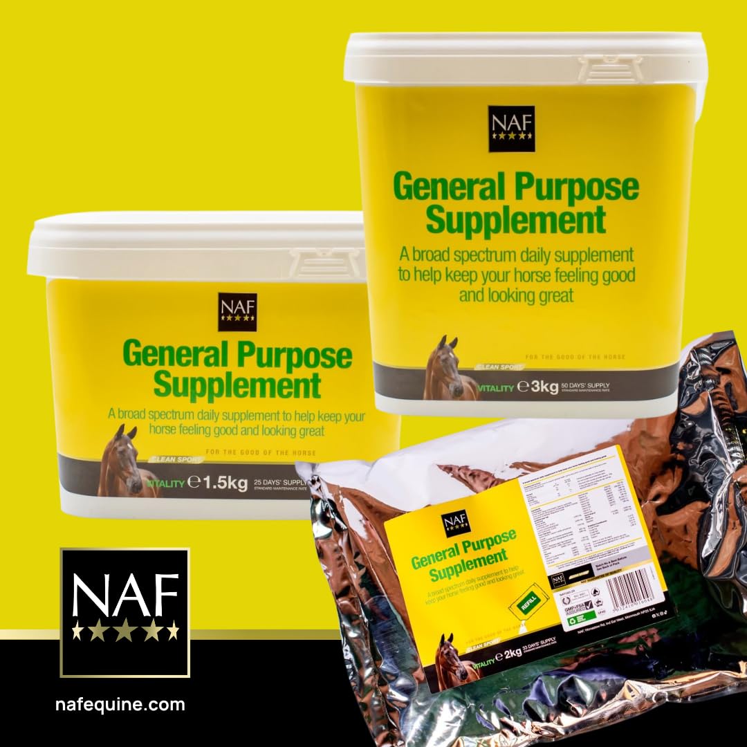 NAF General Purpose 3kg Health Supplement 3kg Clear - Medaid International