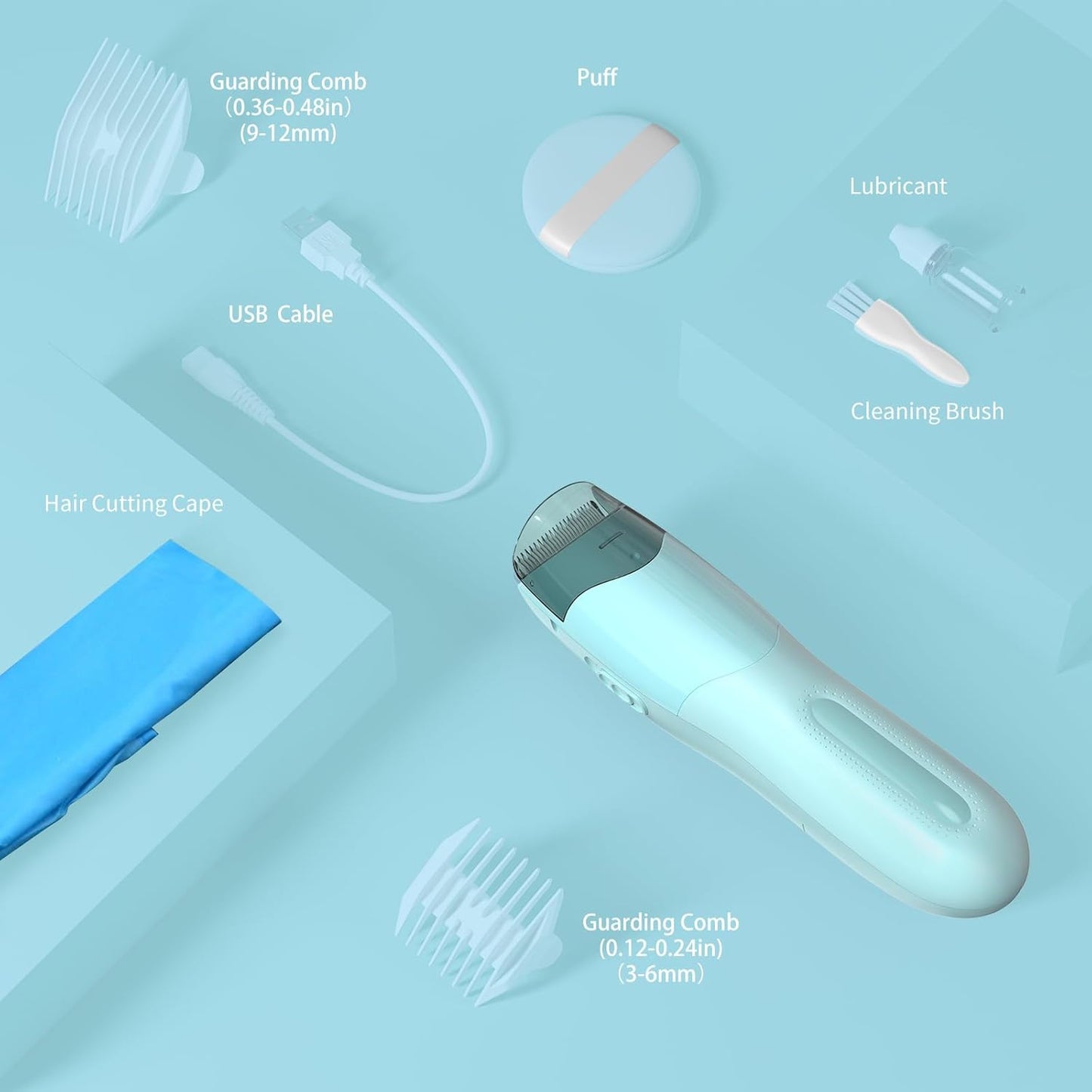 Vacuum Hair Trimmer - Waterproof - Medaid International