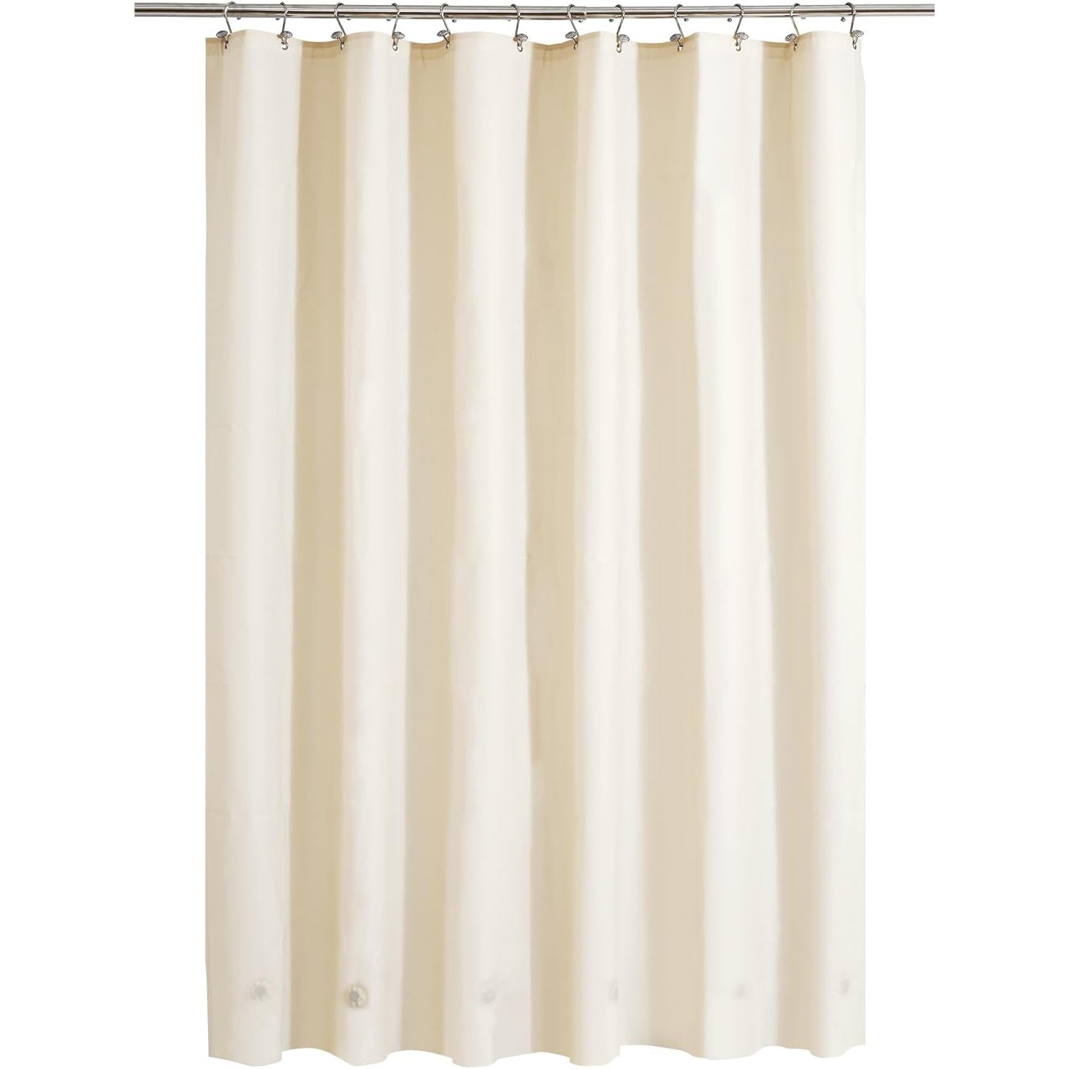 Barossa Design Plastic Shower Liner Clear - Premium PEVA Shower Curtain Liner with Rustproof Grommets and 3 Magnets, Waterproof Cute Lightweight Standard Size Shower Curtains for Bathroom - Clear - Medaid International
