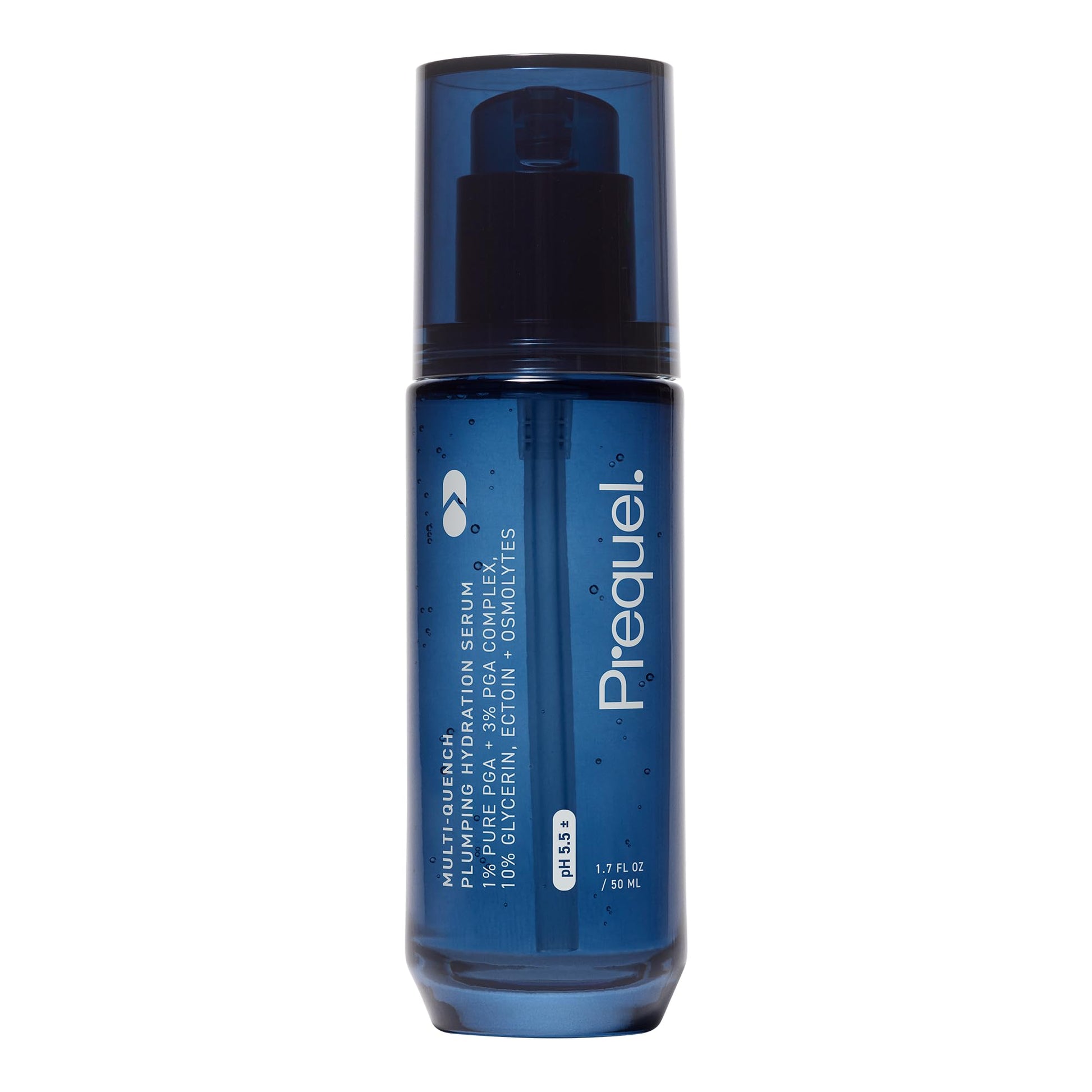 Prequel Skin Multi-Quench Plumping Hydration Serum for Face. Intensive Hydrating Facial Serum for Women with PGA Complex and Moisture-Binders. Deep Moisturizing for Dry and Sensitive Skin, 1.7oz - Medaid International