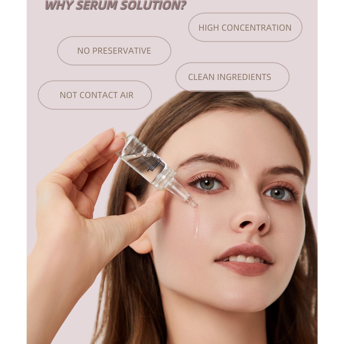 VOFEL Hyaluronic Acid Serum for Microneedling Serum Ampoules for Face BB Glow Starter Kit 0.35 oz 4 Vials - Medaid International