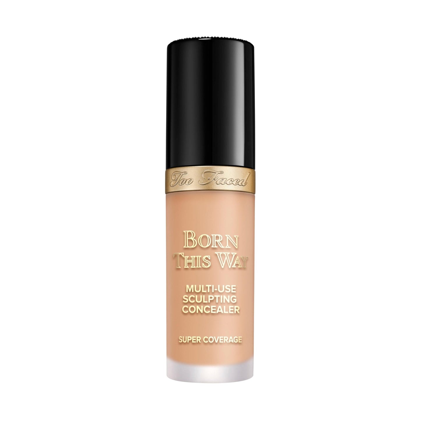 Too Faced Born This Way Super Coverage Multi-Use Concealer | Full Coverage, Non-Comedogenic, Oil Free + Long Lasting Concealer | Hyaluronic Acid + Coconut Water, 0.45 Fl Oz, Light Beige - Medaid International