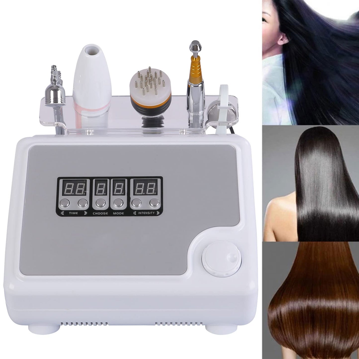 LyeXD Digital Microcurrent Scalp Care Device, 110V Anti-hair Loss Treatment Machine, Multifunctional Hair Care Scalp Massager w/Spray Gun, Scalp Care Analyzer Machine for Salon, Home - Medaid International