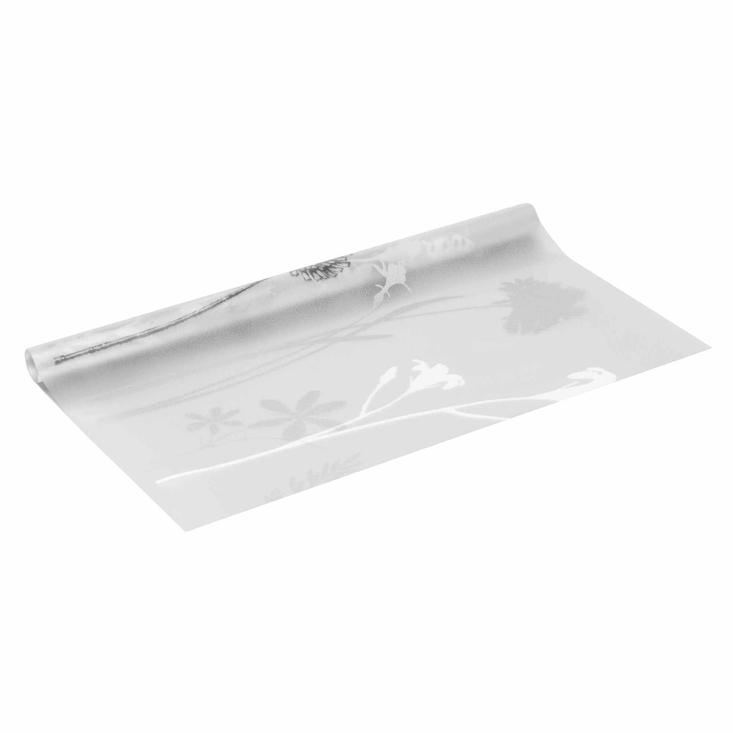 d-c-fix 334-0021 Premium Privacy Glass Reusable Static Cling Window Film, Blossom, 17" x 59" Roll - Medaid International