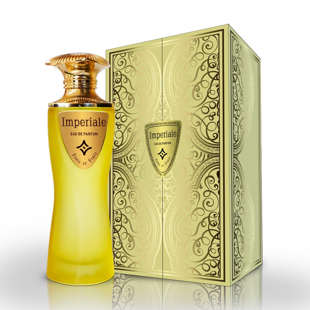 Frais et Frais Imperiale Perfume for Men & Women | Eau de Parfum | Luxury Vanilla Scent Like Vanilla Power-Matiere | Long Lasting & Affordable Luxury | 100ml - Medaid International