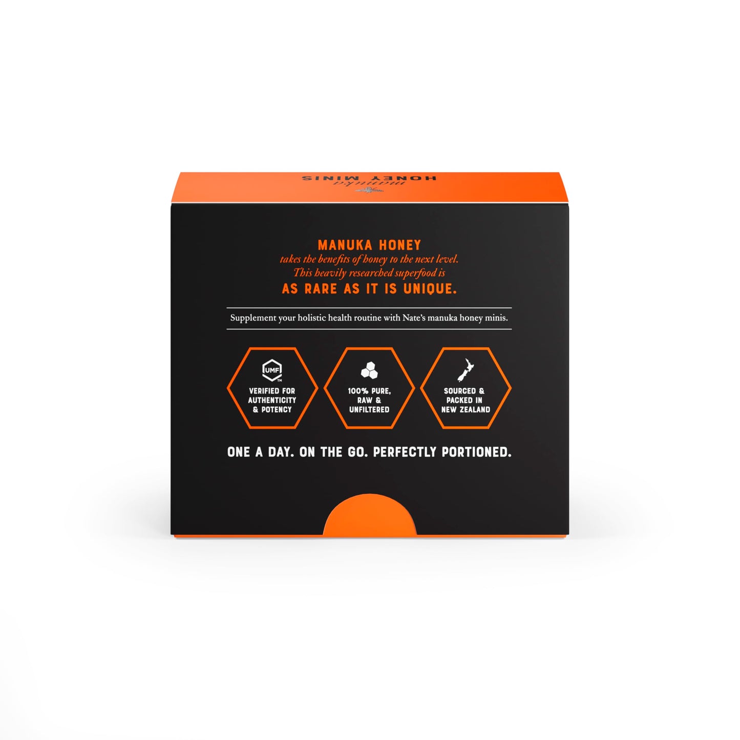 Nate's Manuka Honey Minis - 10 count Single-serve, Pure Manuka Honey - MGO 83+ | UMF 5+ Certified - 10 Single-Serve Packets for On-the-Go Daily Wellness - Medaid International