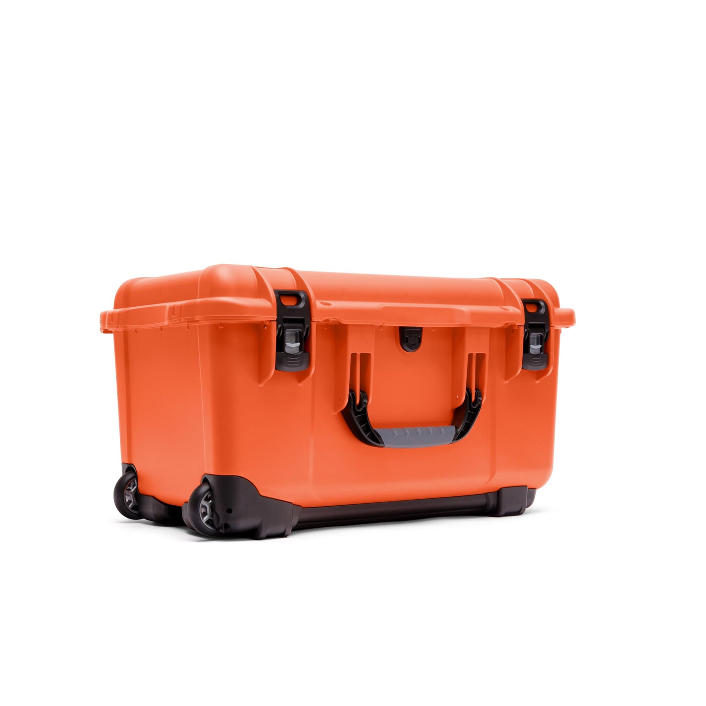 NANUK 938 Survival Gear Storage Case w/Wheels-for Preppers, Survivalist, First Aid and Emergencies - Waterproof, Dustproof, and Impact Resistant-Empty (Orange)
