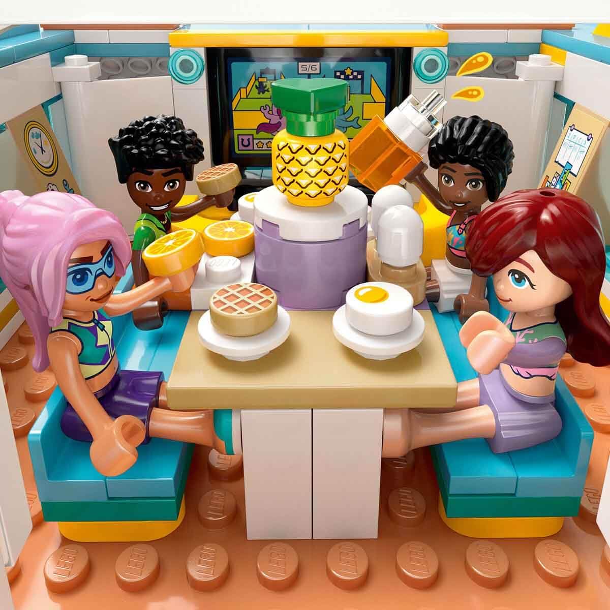 Lego 42664 Friends Boat Adventure Toy, Birthday Gift, Blocks, Girls, Boys, Kids, 8 Years Old, 9 Years Old, 10 Years Old, Elementary School, Vehicles, Boats, Pretend Play, Mom, Father - Medaid International