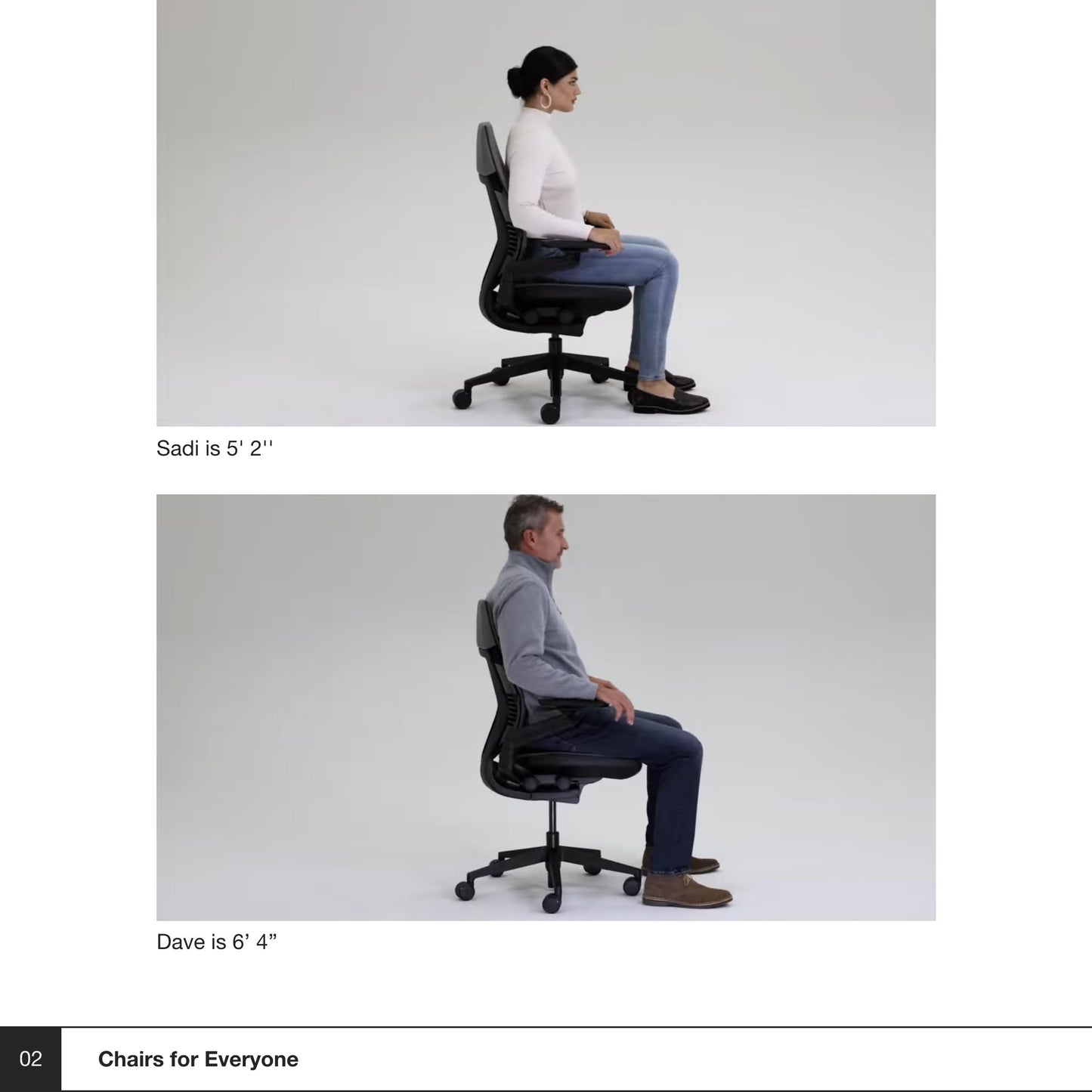 Steelcase Gesture Office Chair with Head Rest - Ergonomic Work Chair with Wheels for Carpet - Comfortable Office Chair - Intuitive-to-Adjust Chairs for Desk - 360-Degree Arms - Licorice Fabric - Medaid International