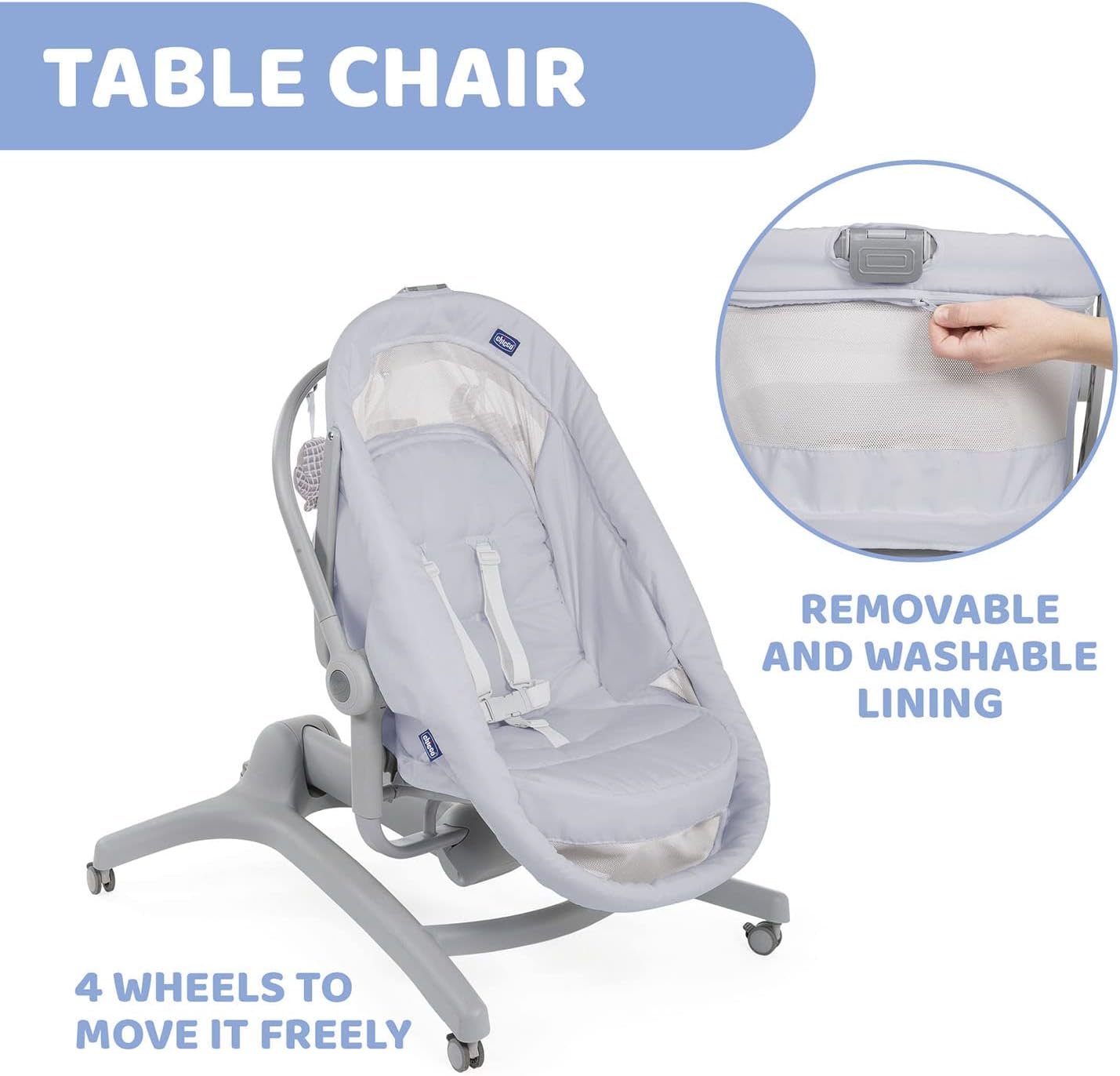 Chicco - Baby Hug Air 4in1 - Dark Grey