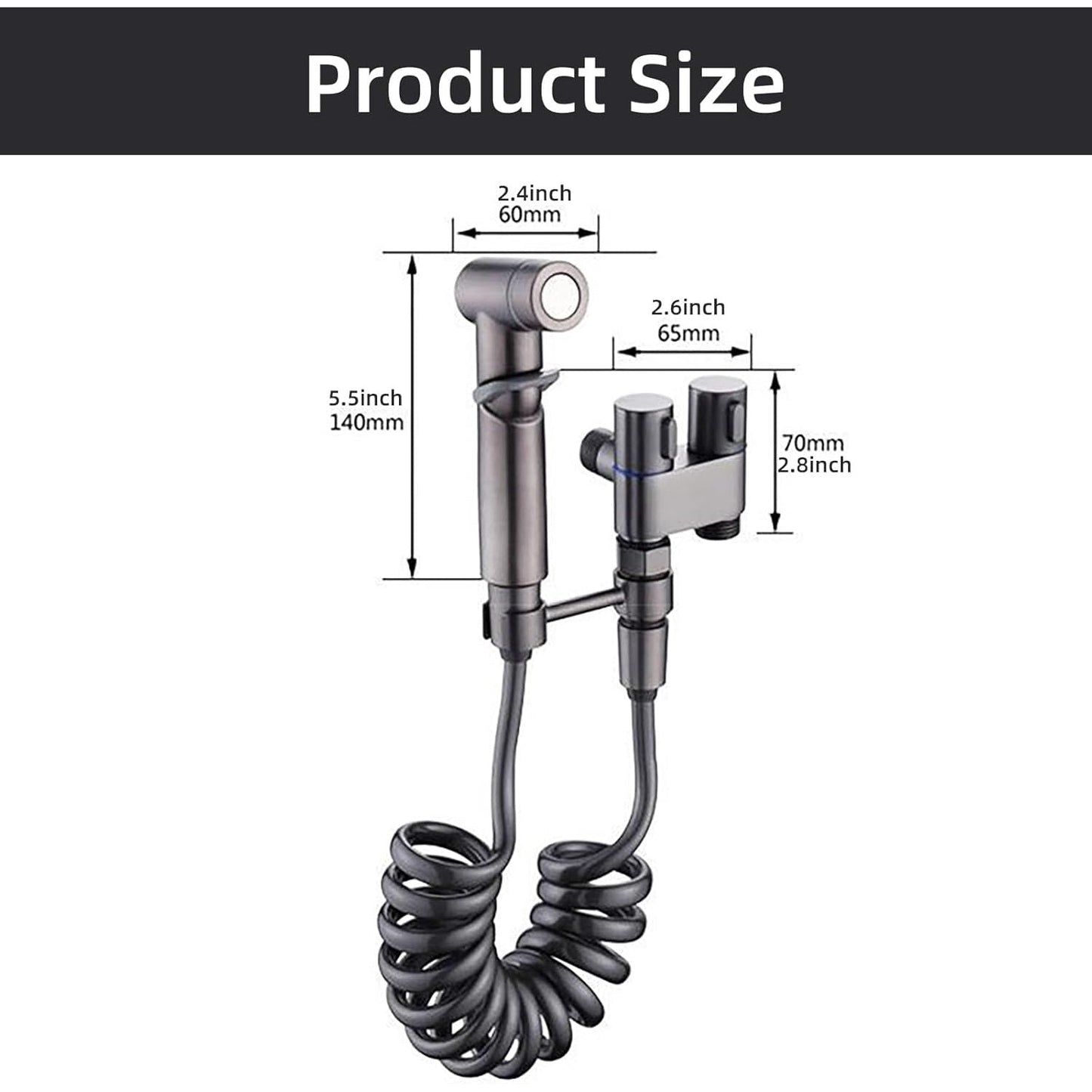2-in-1 Shower Valve Sprayer