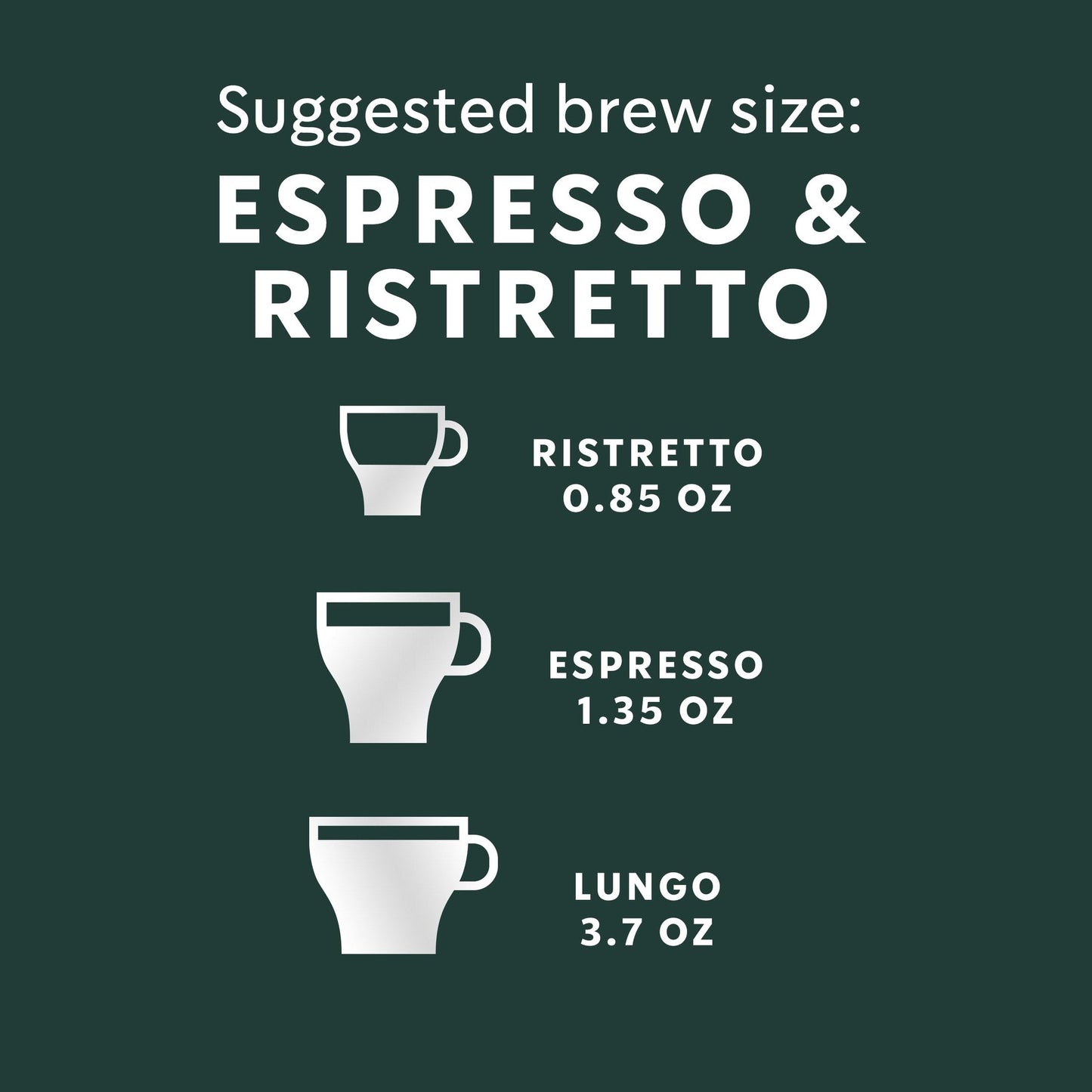 Starbucks by Nespresso Original Line, Caffè Verona, Dark Roast Coffee, 50-count Espresso Pods