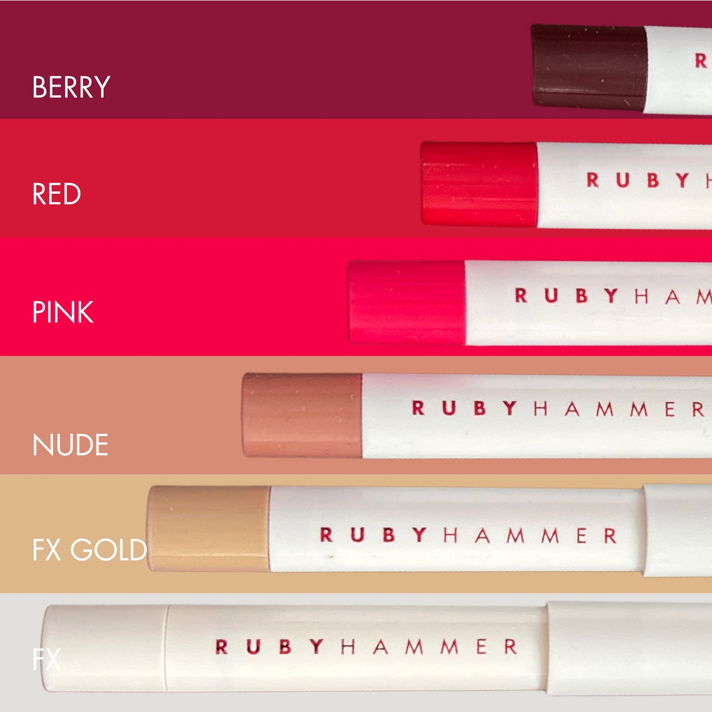 Lip Serum Balm - Red by Ruby Hammer for Women - 0.063 oz Lip Balm - Medaid International