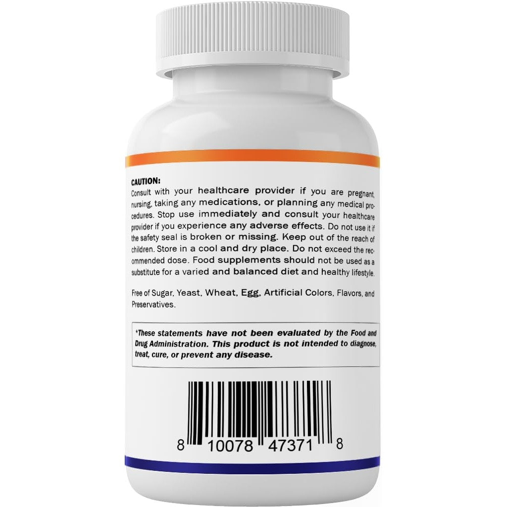 Vitamatic Berberine Supplement 500mg - 60 Vegetable Capsules - Made in The USA - Gluten Free - Non-GMO (1 Bottle) - Medaid International