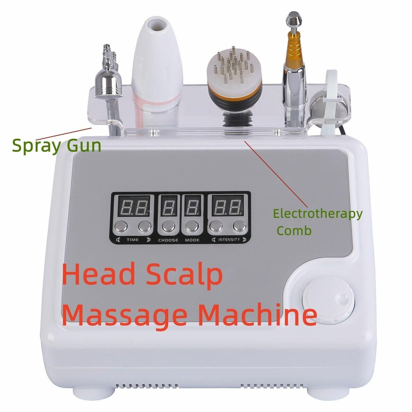 EEYBLAEEY Scalp Analysis Machine, Digital Microcurrent Scalp Care and Prevention of Hair Loss Treatment Machine Analyser Machine Operation for Analysis Scalp Rechargeable for Hair Care - Medaid International