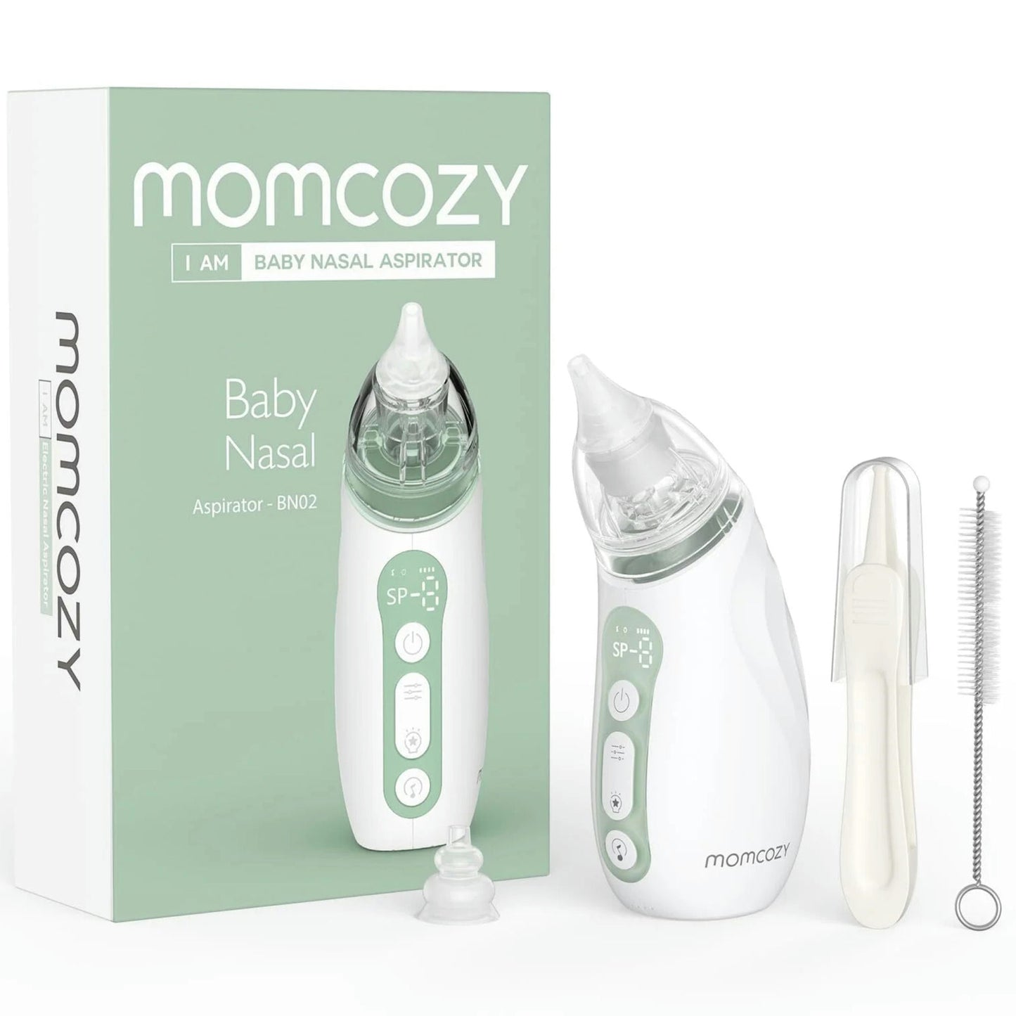 Momcozy Baby Nasal Aspirator – Gentle, Powerful, and Portable