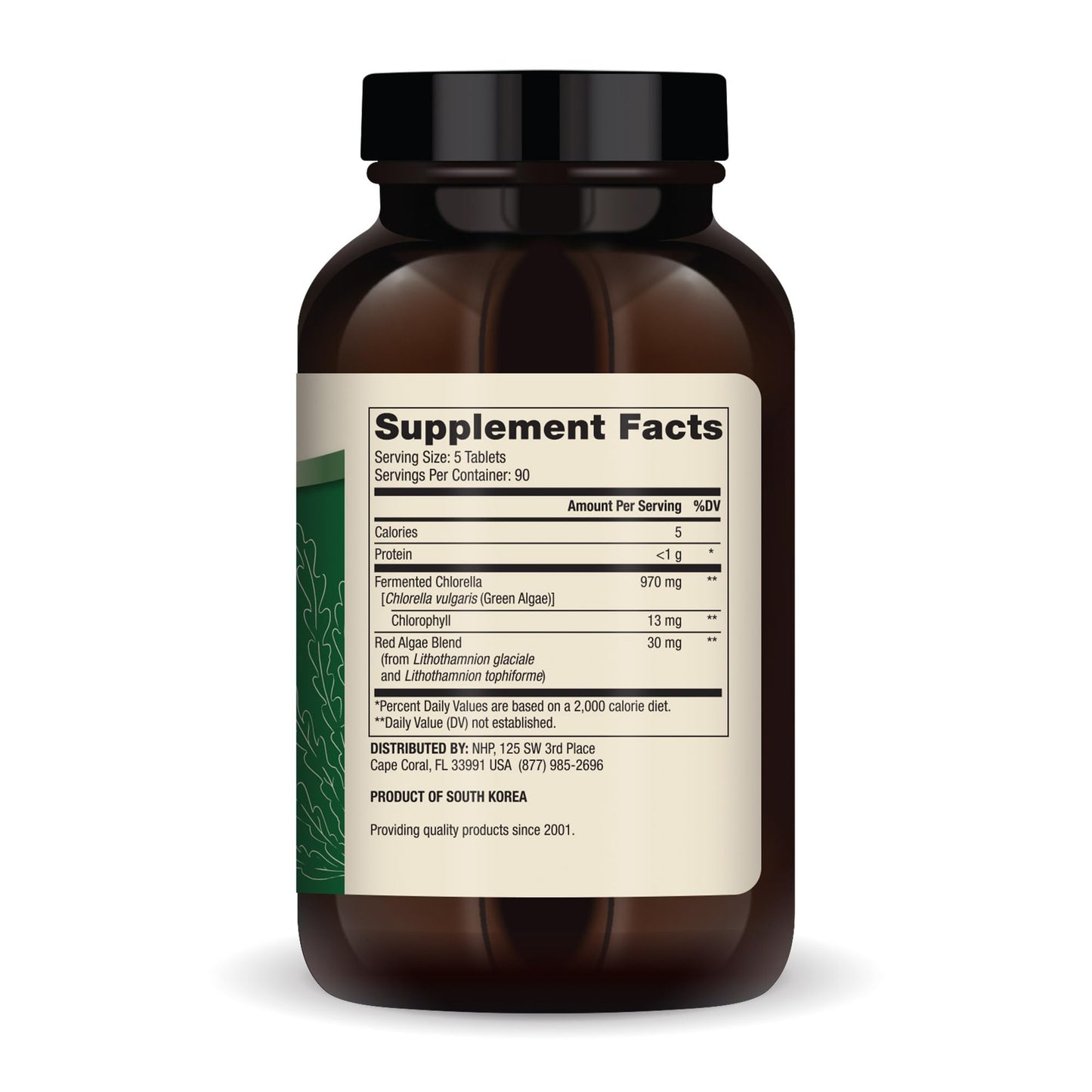 Dr. Mercola Fermented Chlorella with Chlorophyll, 90 Servings (450 Tablets), Dietary Supplement, Supports Immune and Organ Health, Non GMO, NSF Certified - Medaid International