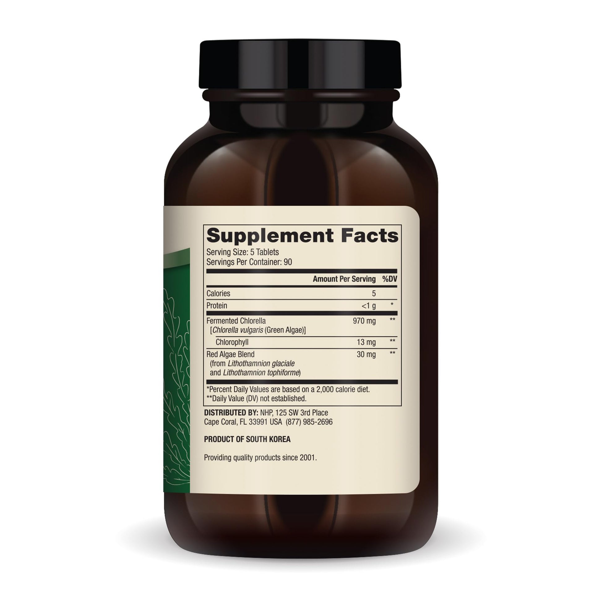 Dr. Mercola Fermented Chlorella with Chlorophyll, 90 Servings (450 Tablets), Dietary Supplement, Supports Immune and Organ Health, Non GMO, NSF Certified - Medaid International