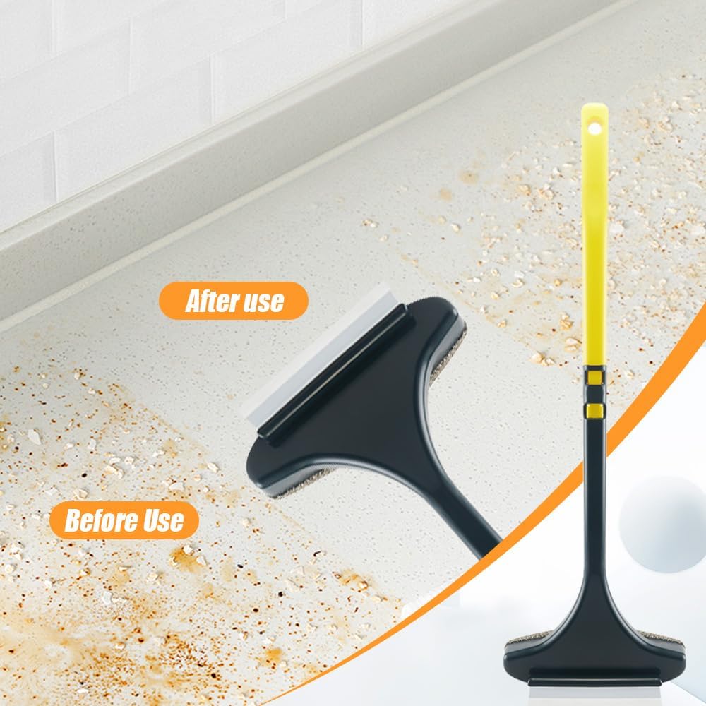 2-in-1 Screen Cleaning Brush – Double-Sided Window Cleaner