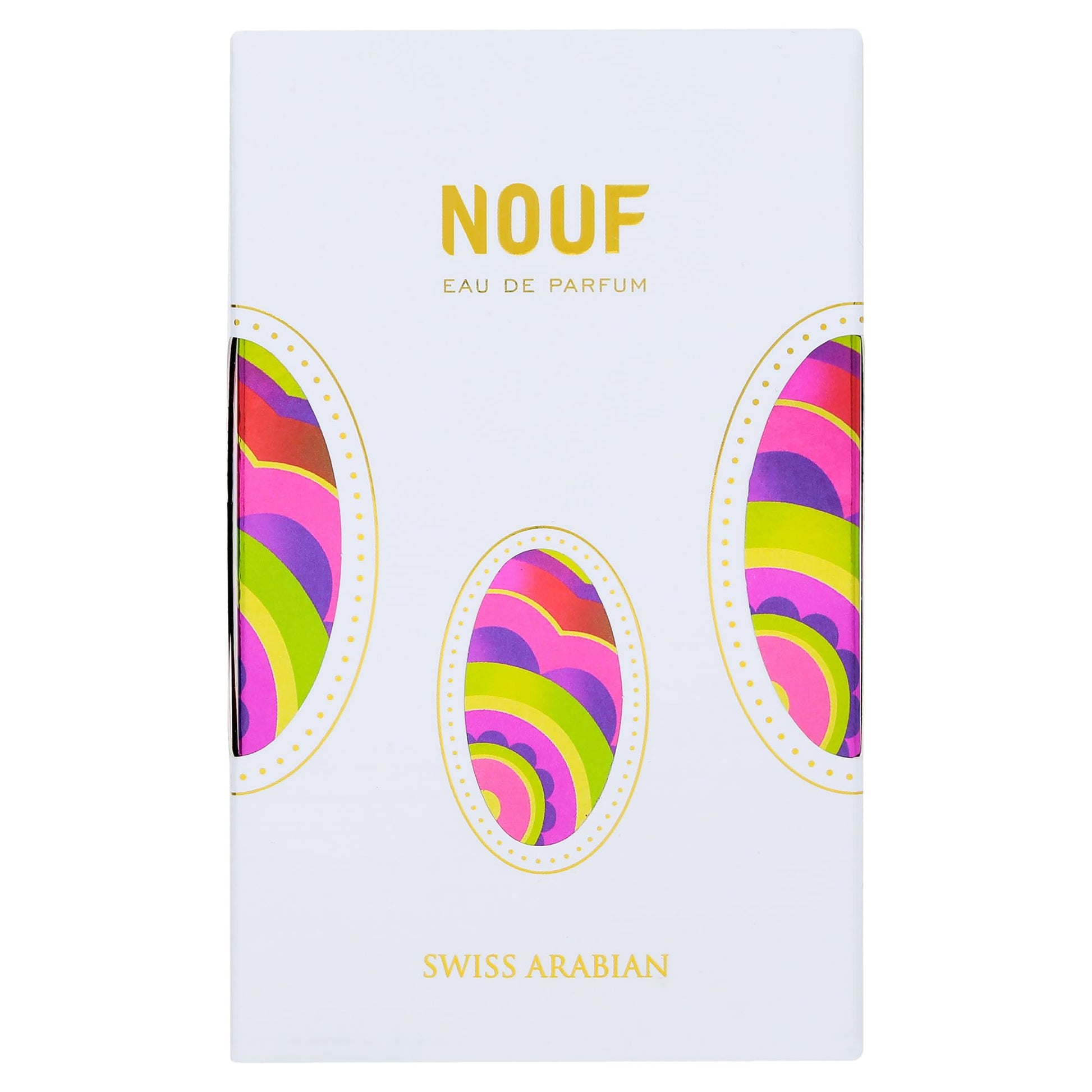 Swiss Arabian Nouf - Luxury Products From Dubai - Long Lasting, Addictive Personal EDP Spray Fragrance - Seductive Signature Aroma - 1.7 Oz - Medaid International