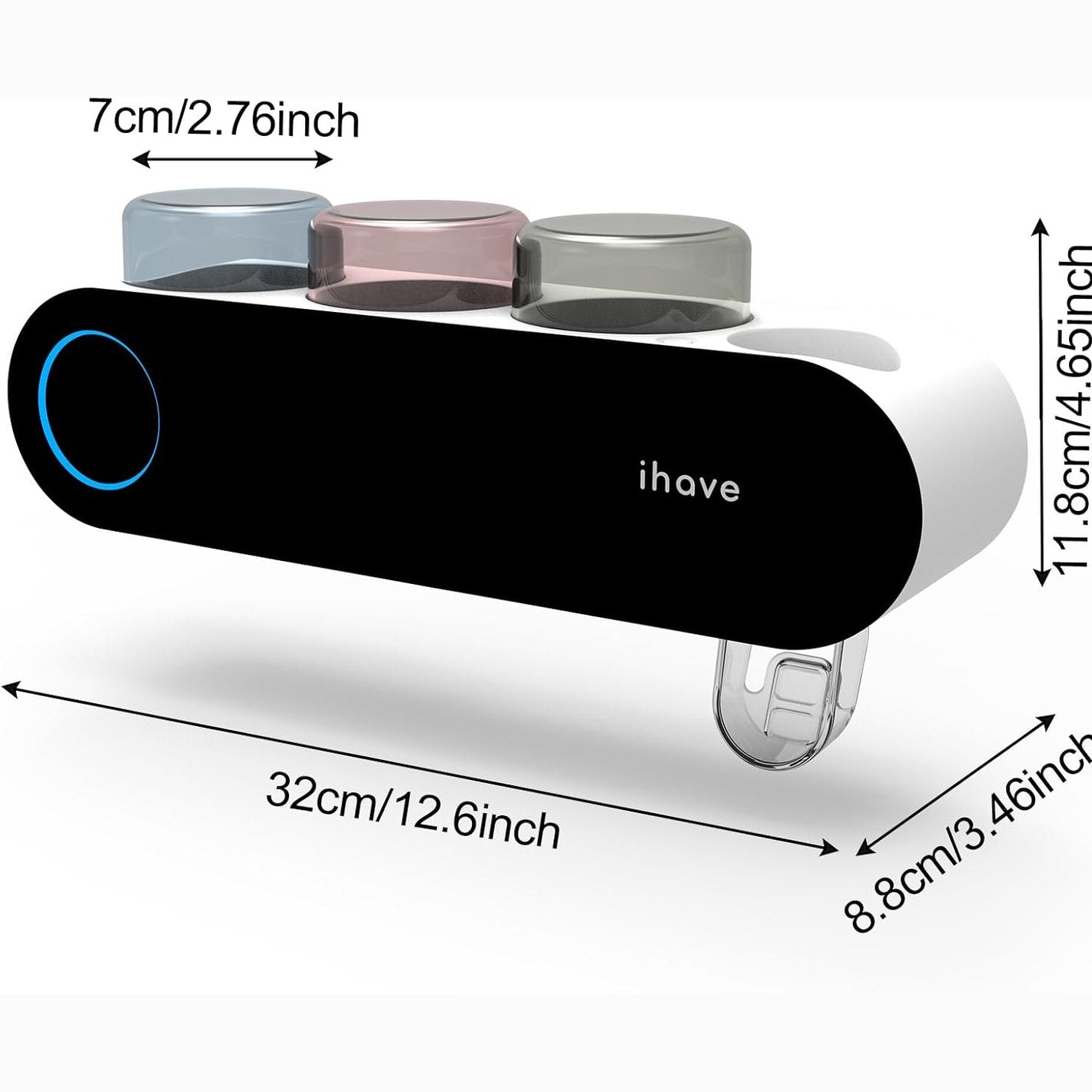 ECOCO UV Sterilization Toothpaste Dispenser