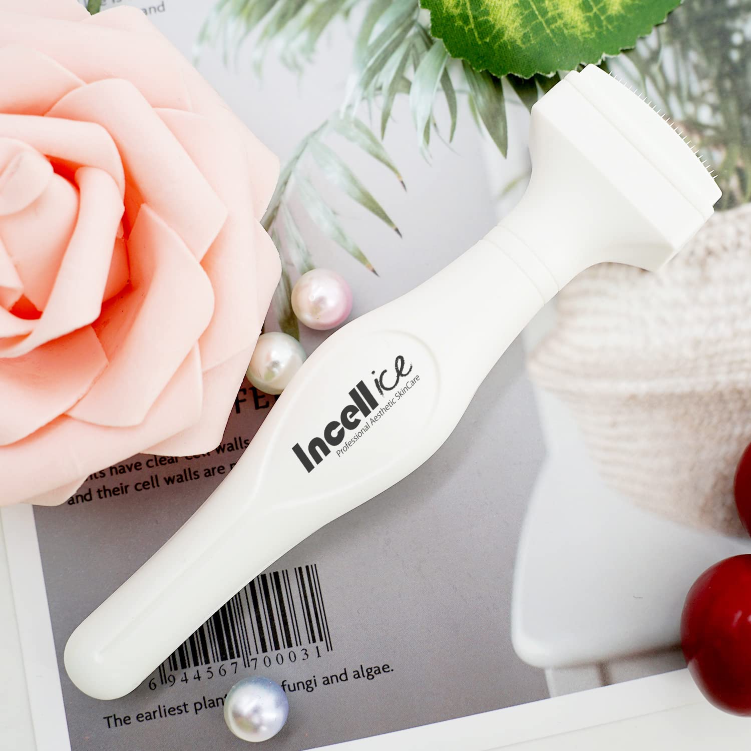 Derma Stamp, INCELLICE 175 Titanium Microneedle Stamp for Face, Derma Roller Stamper for Home Use - Medaid International