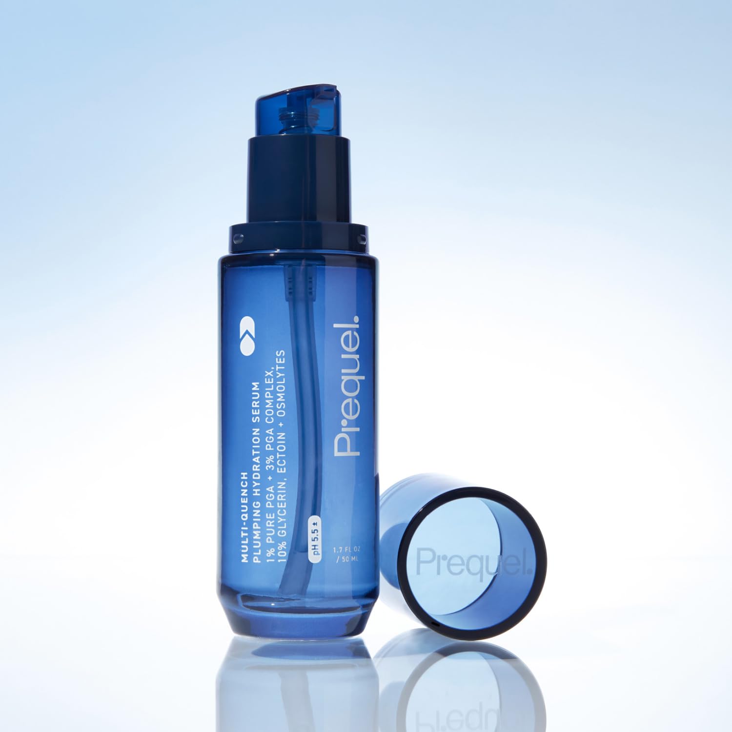 Prequel Skin Multi-Quench Plumping Hydration Serum for Face. Intensive Hydrating Facial Serum for Women with PGA Complex and Moisture-Binders. Deep Moisturizing for Dry and Sensitive Skin, 1.7oz - Medaid International