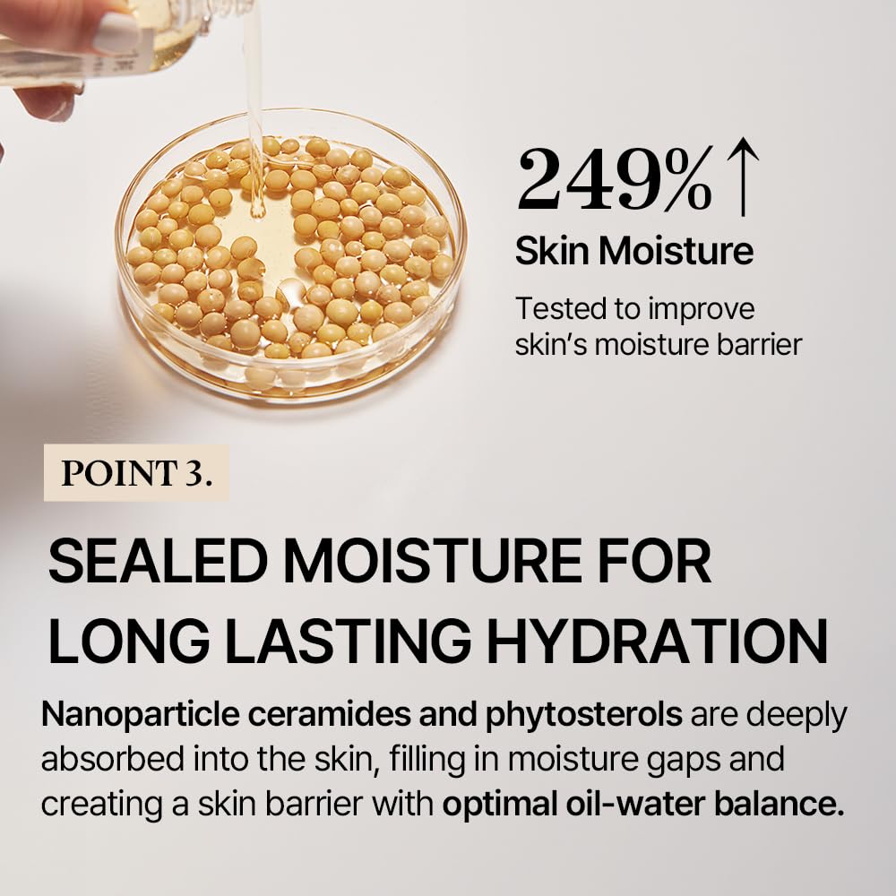mixsoon Soybean Milk Serum - Bean Essence No.2 Nourishing Serum, Korean Skincare for Glass Skin - (1.69 fl.oz / 50ml) - Medaid International