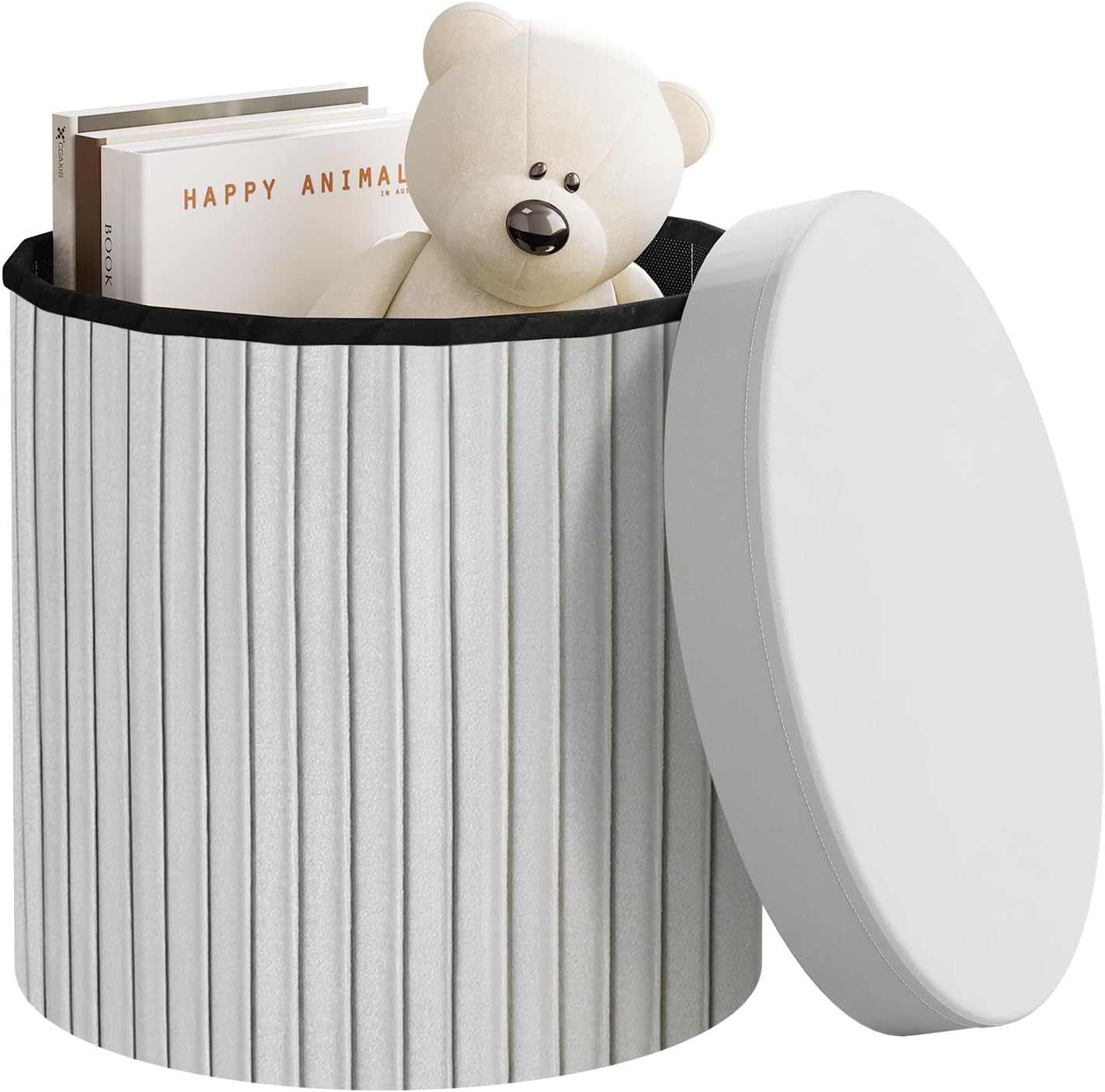 WOLTU Round Stool with Storage Space (SH89CM)