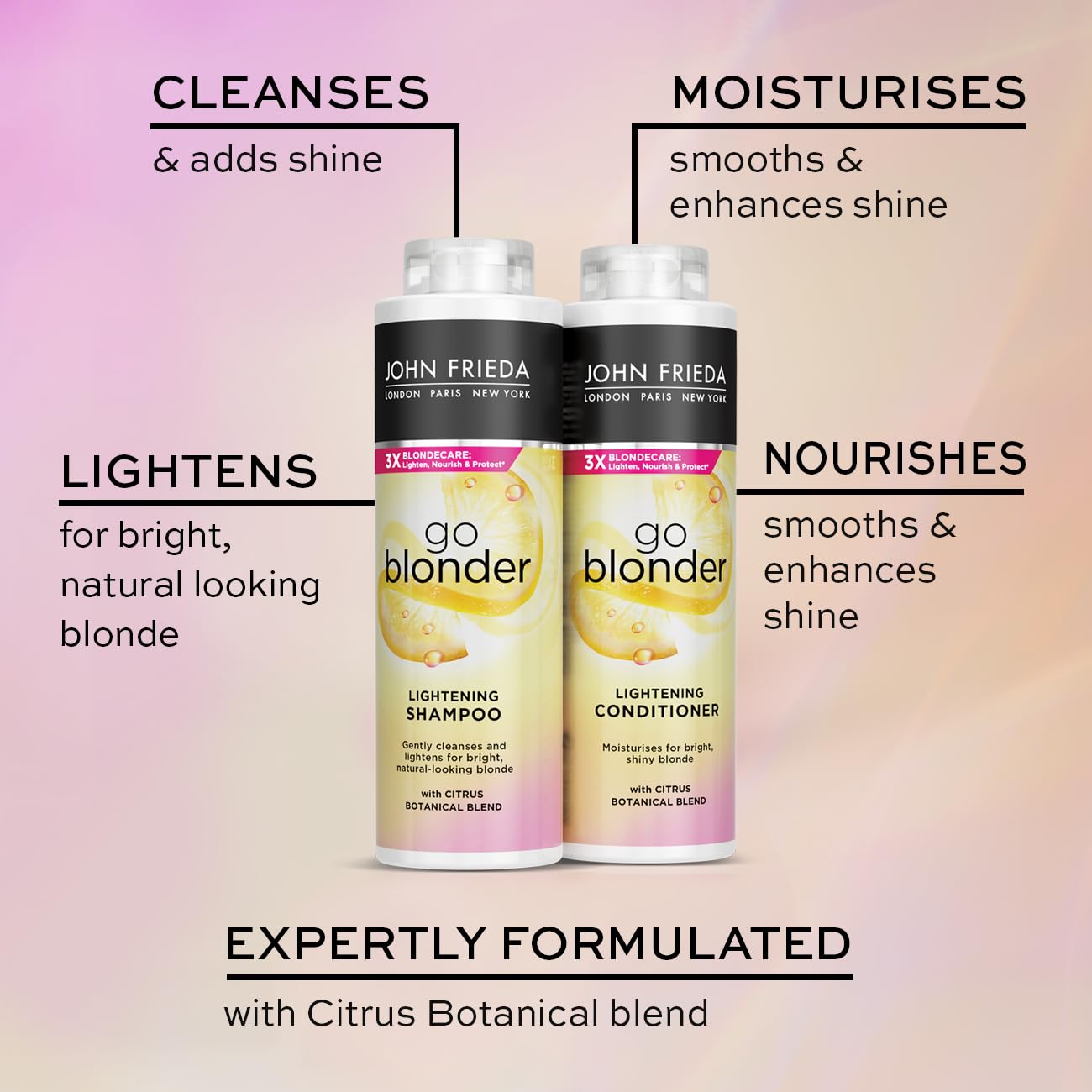 john-frieda-go-blonder-lightening-conditioner-500-ml - Medaid International