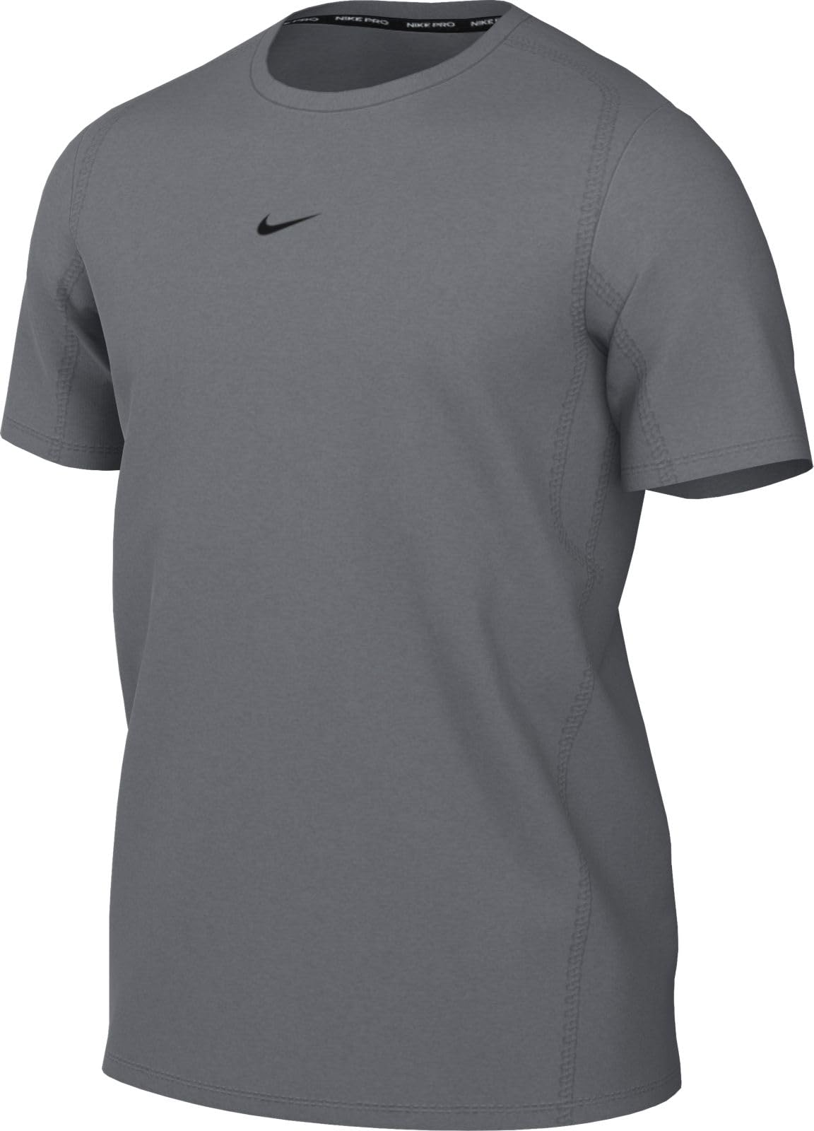 Nike Men's Pro Dri-Fit Slim Short Sleeve Top, Smoke Grey/Black - Medaid International