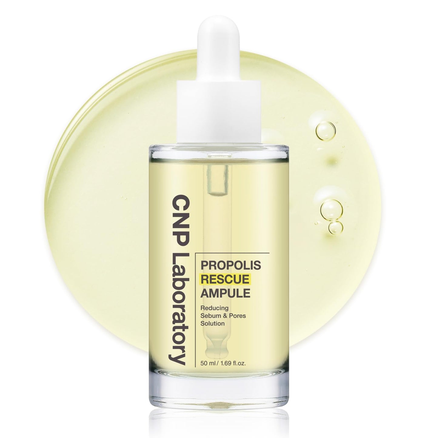 CNP Rescue+Propolis Serum - Redness Relief Serum with Niacinamide & IP-BHA, Soothing, Hydrating, Minimizing Pores, for Oily & Sensitive Skin, Lightweight Essence for Glass Skin, Korean Skin Care - Medaid International