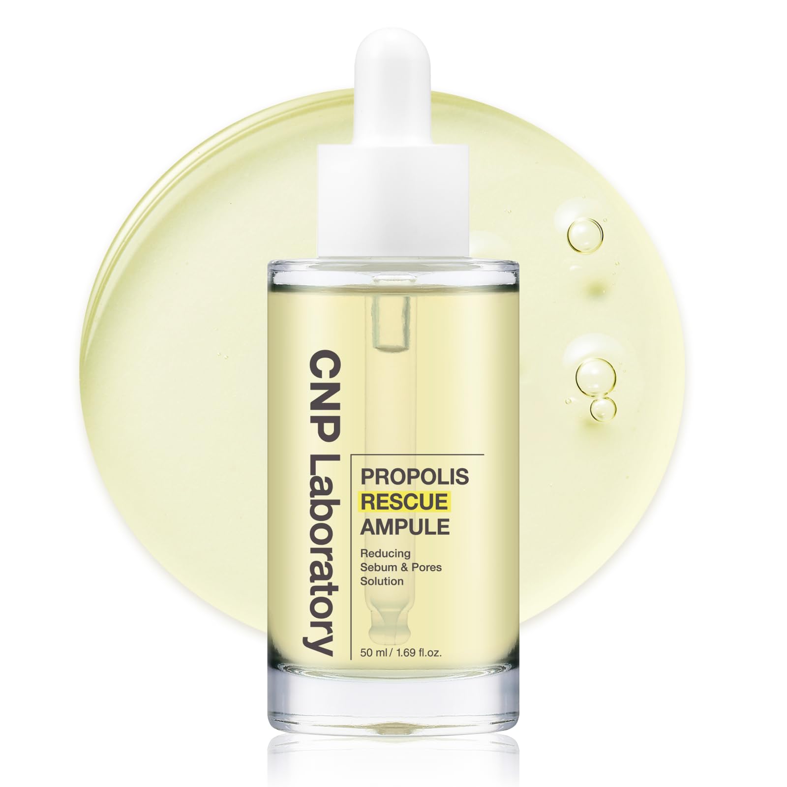 CNP Rescue+Propolis Serum - Redness Relief Serum with Niacinamide & IP-BHA, Soothing, Hydrating, Minimizing Pores, for Oily & Sensitive Skin, Lightweight Essence for Glass Skin, Korean Skin Care - Medaid International