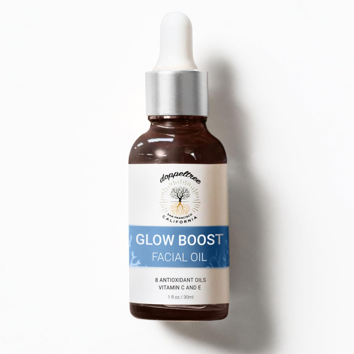 Doppeltree Face Oil for Glowing Skin and Gua Sha Facial Massage, Dermaplaning Facial Oil Anti Aging with Cold-pressed Rosehip Oil, Jojoba Oil, Almond Oil and Vitamin C & E - Medaid International