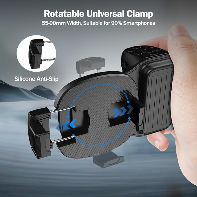 Phone Camera Grip Handle – Bluetooth Remote Shutter