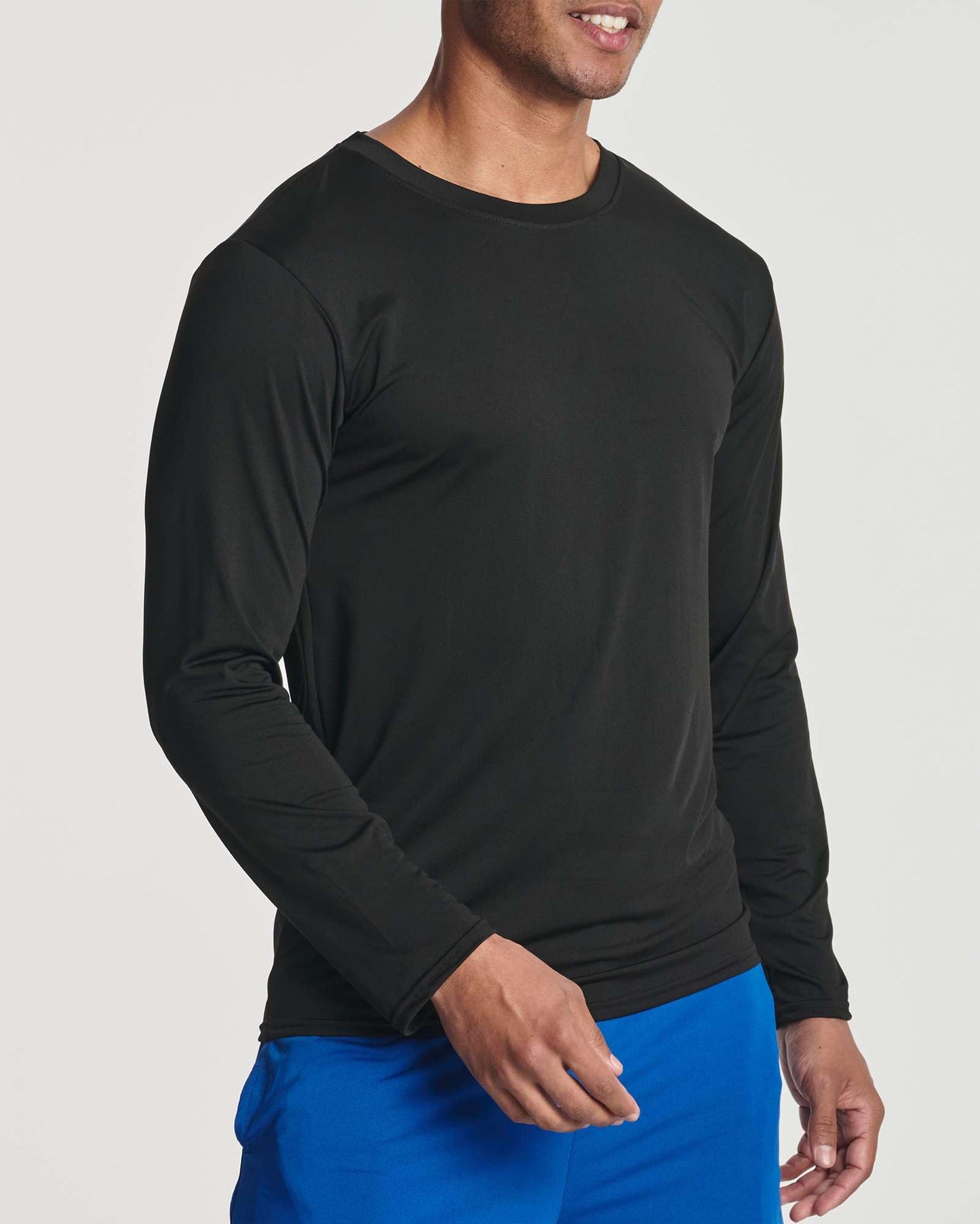 Real Essentials 4 Pack: Mens Long Sleeve Dry Fit T Shirts Hiking Fishing Workout Gym Work Sun UPF 50 Wicking Running Tee, Set 2, XX-Large - Medaid International