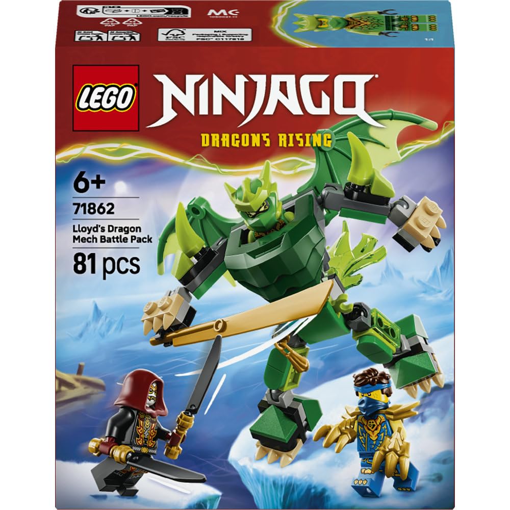LEGO NINJAGO Lloyd's Dragon Mech Battle Pack 71862