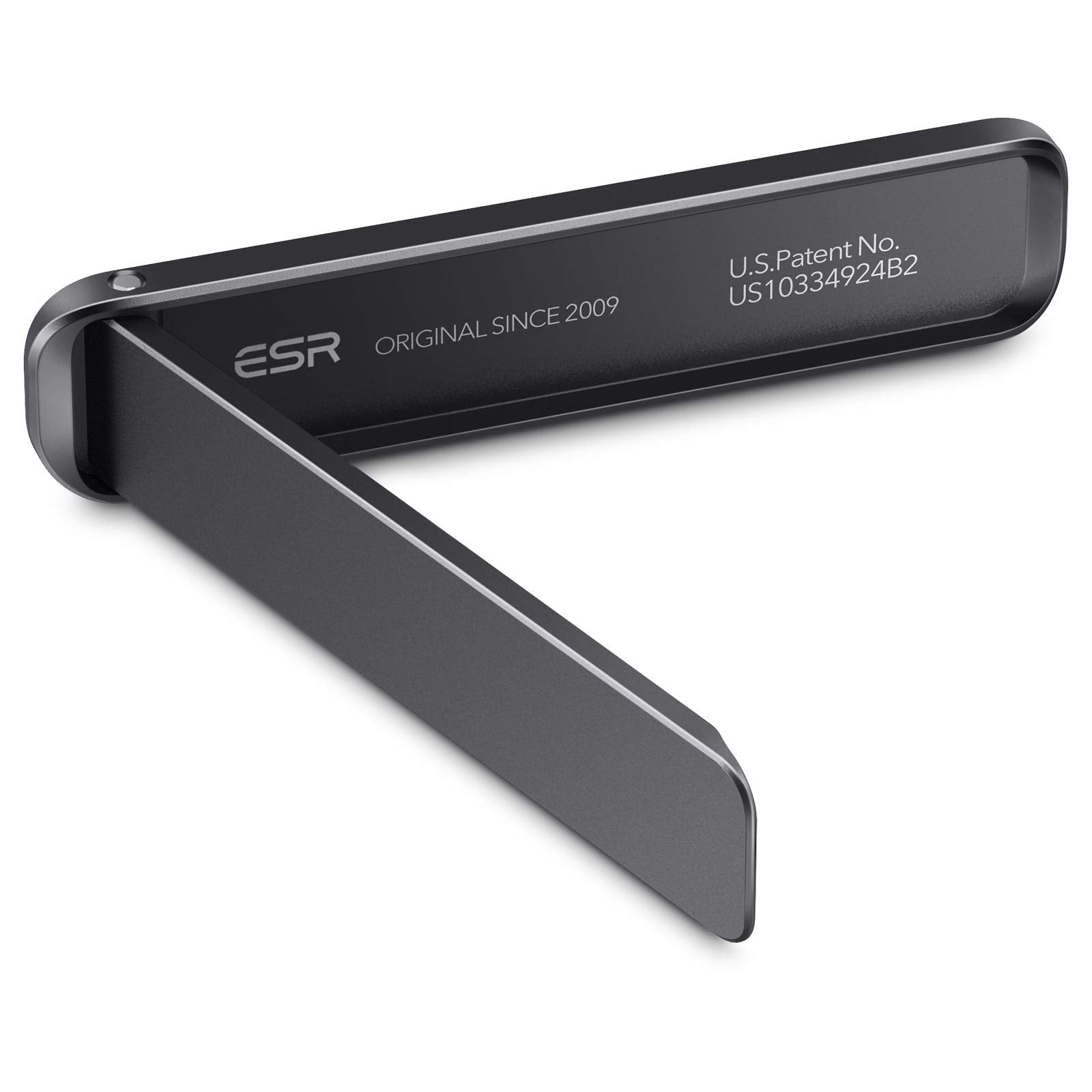 ESR Boost Phone Kickstand, Vertical and Horizontal Stand, Adjustable Angle, Compatible with iPhone Air 17 Pro Max, iPhone 16/15/14/13/12, Samsung Galaxy S25/S24/S23 Series, Google, Black - Medaid International
