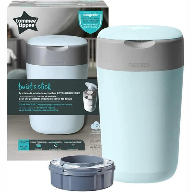 Tommee Tippee - Twist & Click - Blue Tub - (741119)