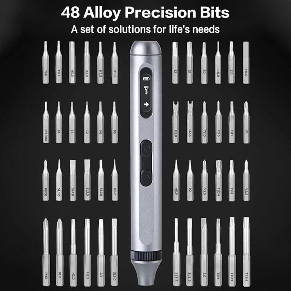 Original Electric Screwdriver 52 in 1 Electric Precision Screwdriver Kit Type C