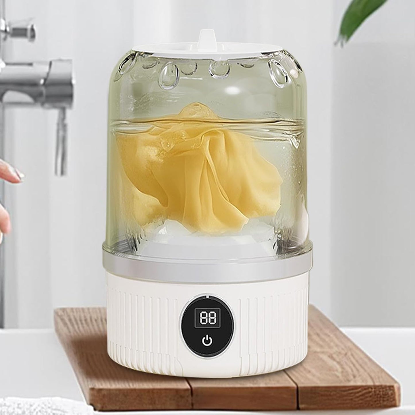 Sock Washing Machine | Baby Washing Machine | Compact Cordless Electric Automatic Device For Underwear Socks Student Dorm