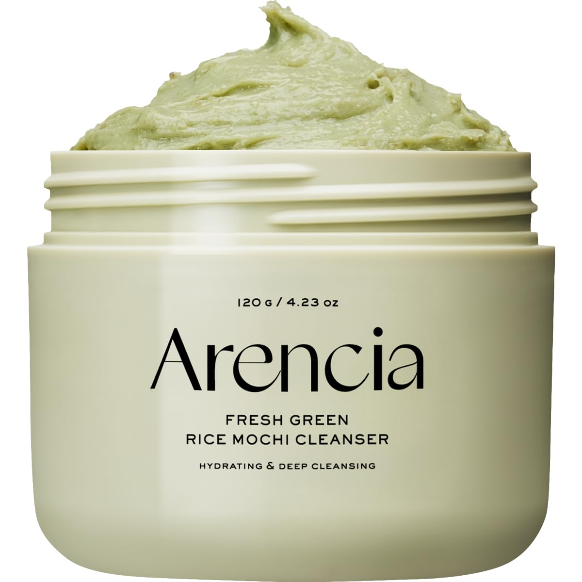 ARENCIA Korean Rice Mochi Face Cleanser - Face Wash, Gentle Scrub All in One for Deep Cleansing, Moisturizing, Pore Minimizing, Acne-Prone Skin, Removing Blackhead with Rice Water & Green Tea - Medaid International