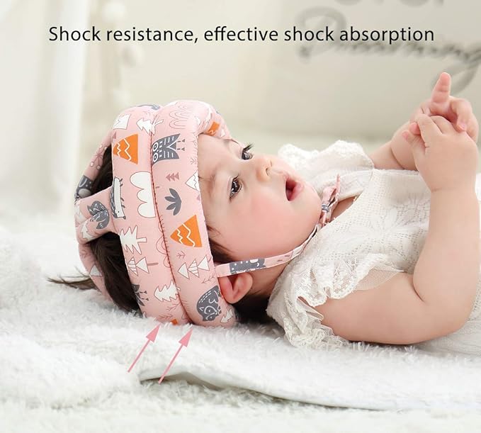 Baby Head Protection Helmet – Soft Safety Cushion 2 Pack
