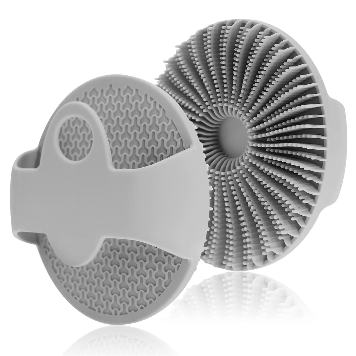 TERRIFI Silicone Body Scrubber, Multifunction Exfoliator Bath Brush for Use in Shower, Ergonomic No-Slip Handle And Easier Product Foam