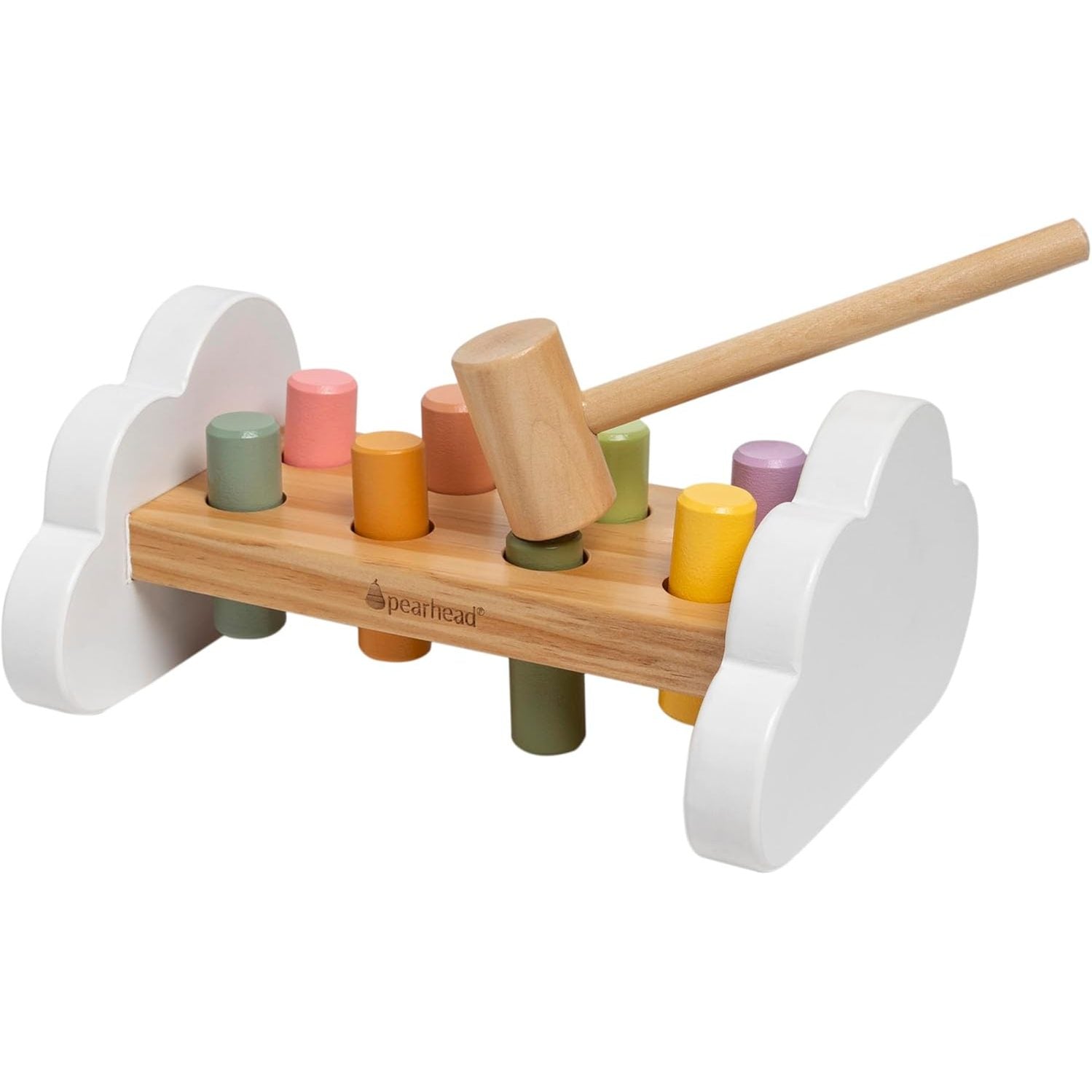 Pearhead - Bench Wooden Hammer - Bench Toy