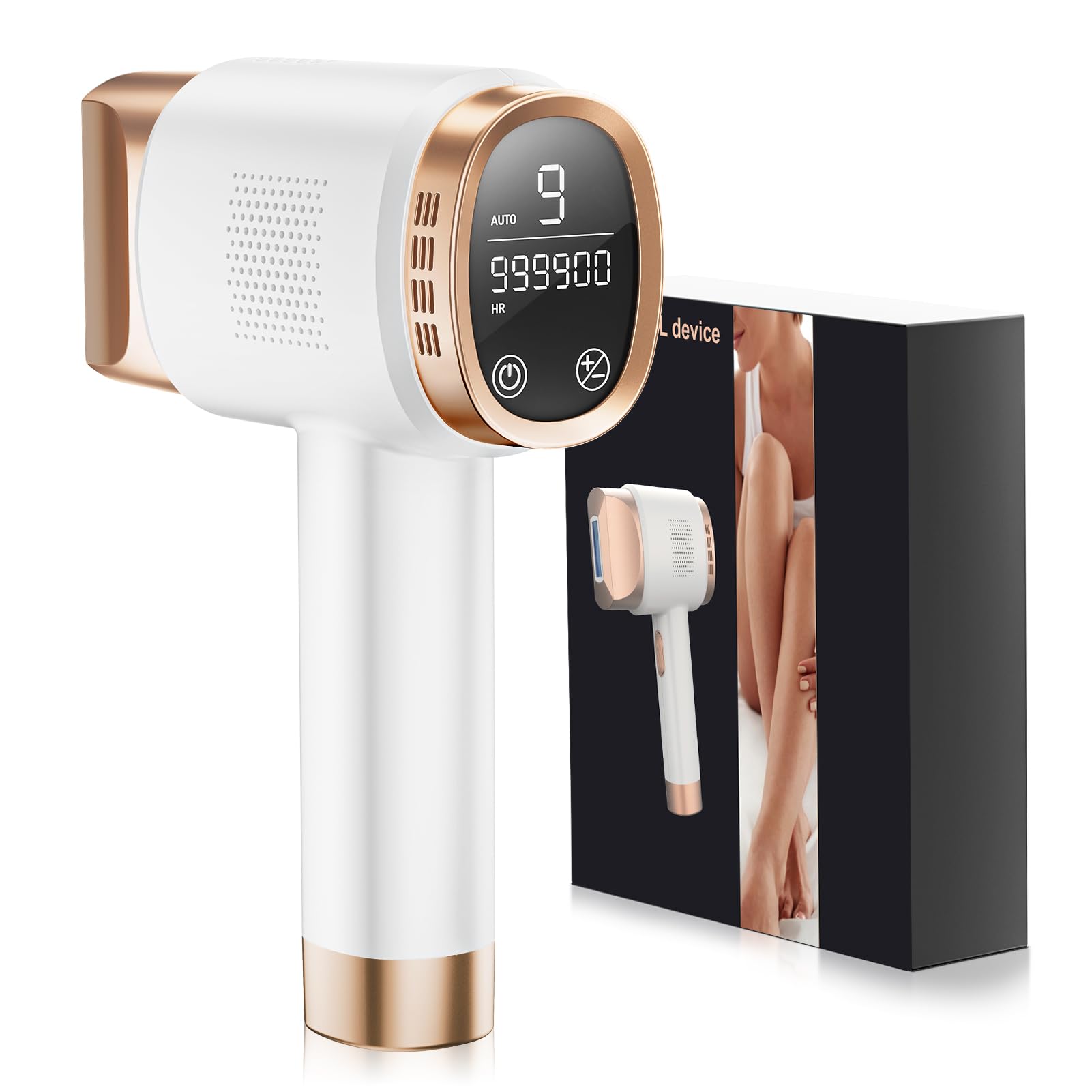 Aopvui IPL Laser Hair Removal for Women and Men, 3-in-1 Upgraded Permanent Hair Removal Device, 999,900+ Flashes home lazer Hair Remover for Armpits Legs Arms Bikini - Medaid International