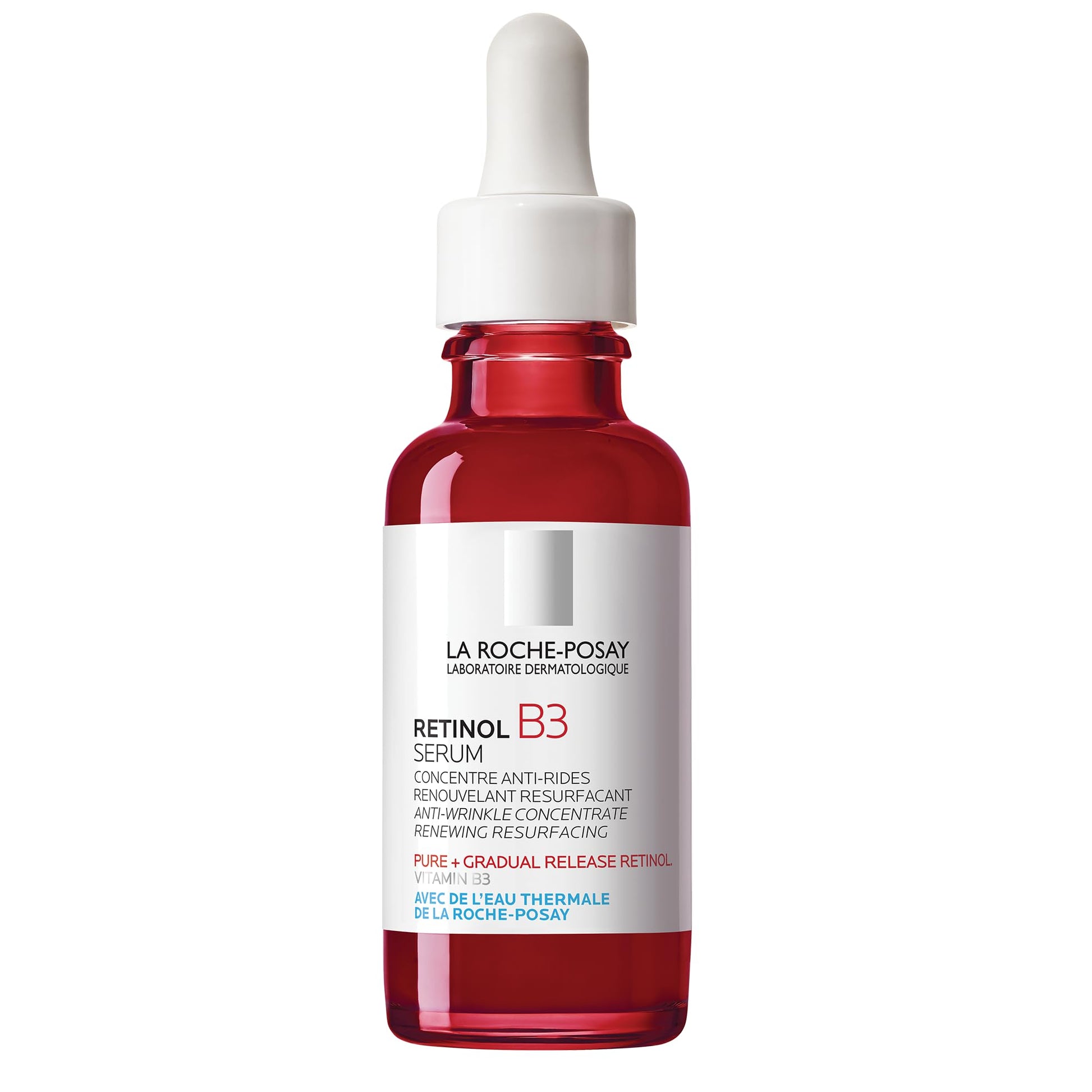La Roche-Posay Pure Retinol Face Serum with Vitamin B3, Anti Aging Face Serum for Lines, Wrinkles & Premature Sun Damage to Resurface & Hydrate, Suitable for Sensitive Skin, 1.0 Fl. Oz - Medaid International
